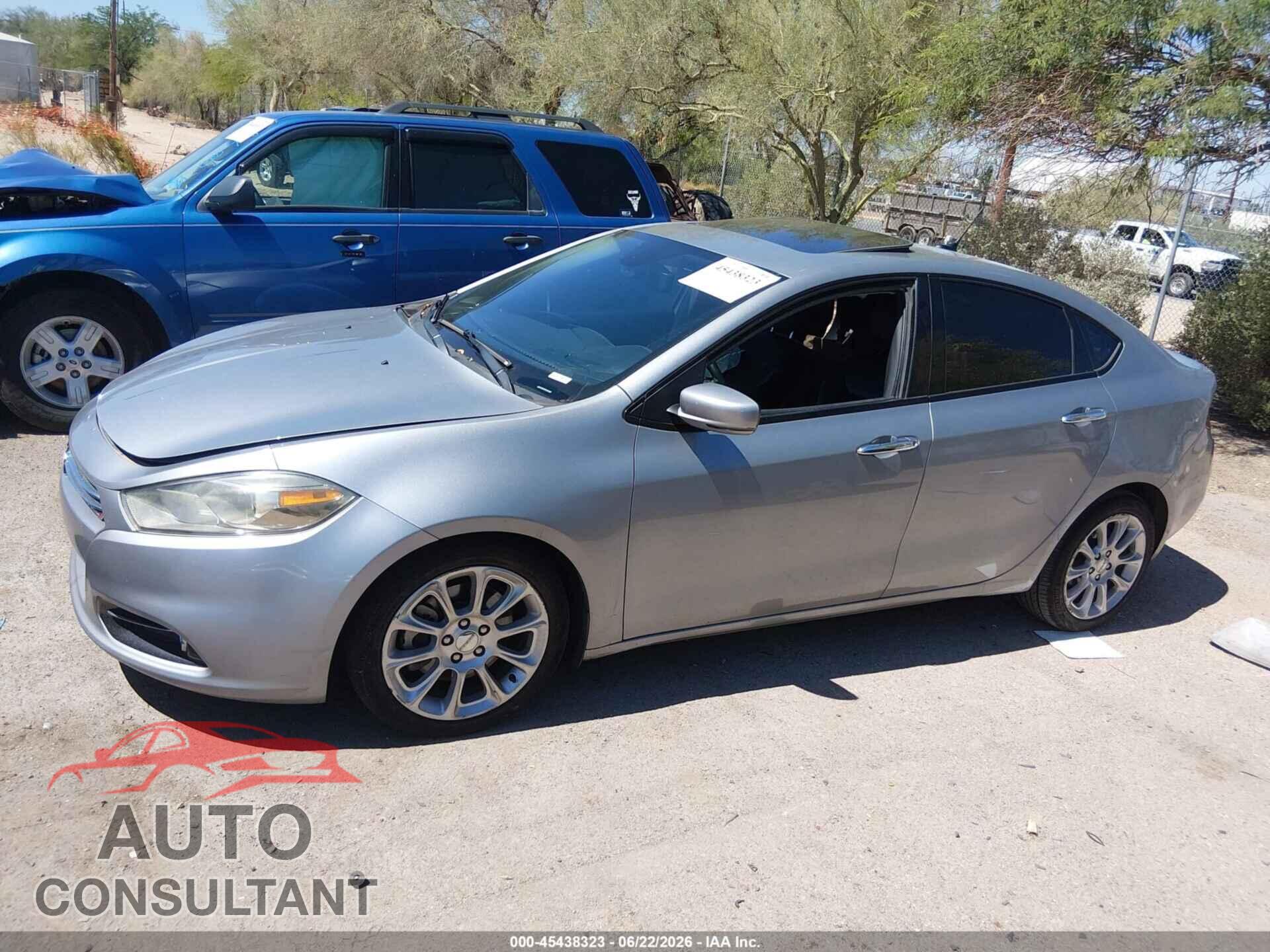 DODGE DART 2014 - 1C3CDFCB3ED791789