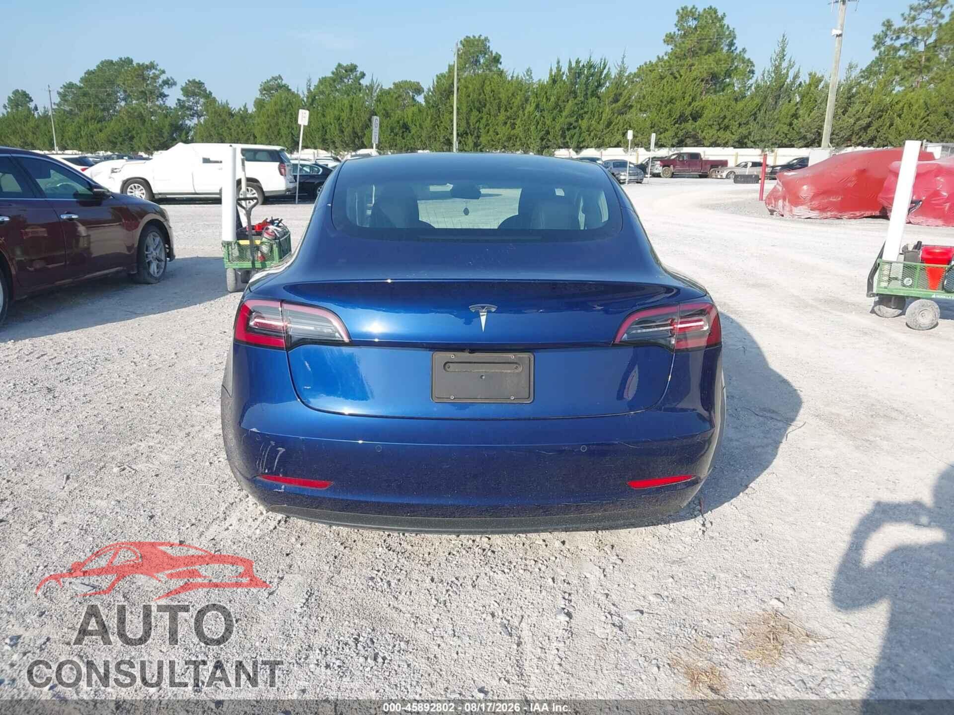 TESLA MODEL 3 2019 - 5YJ3E1EA0KF435465