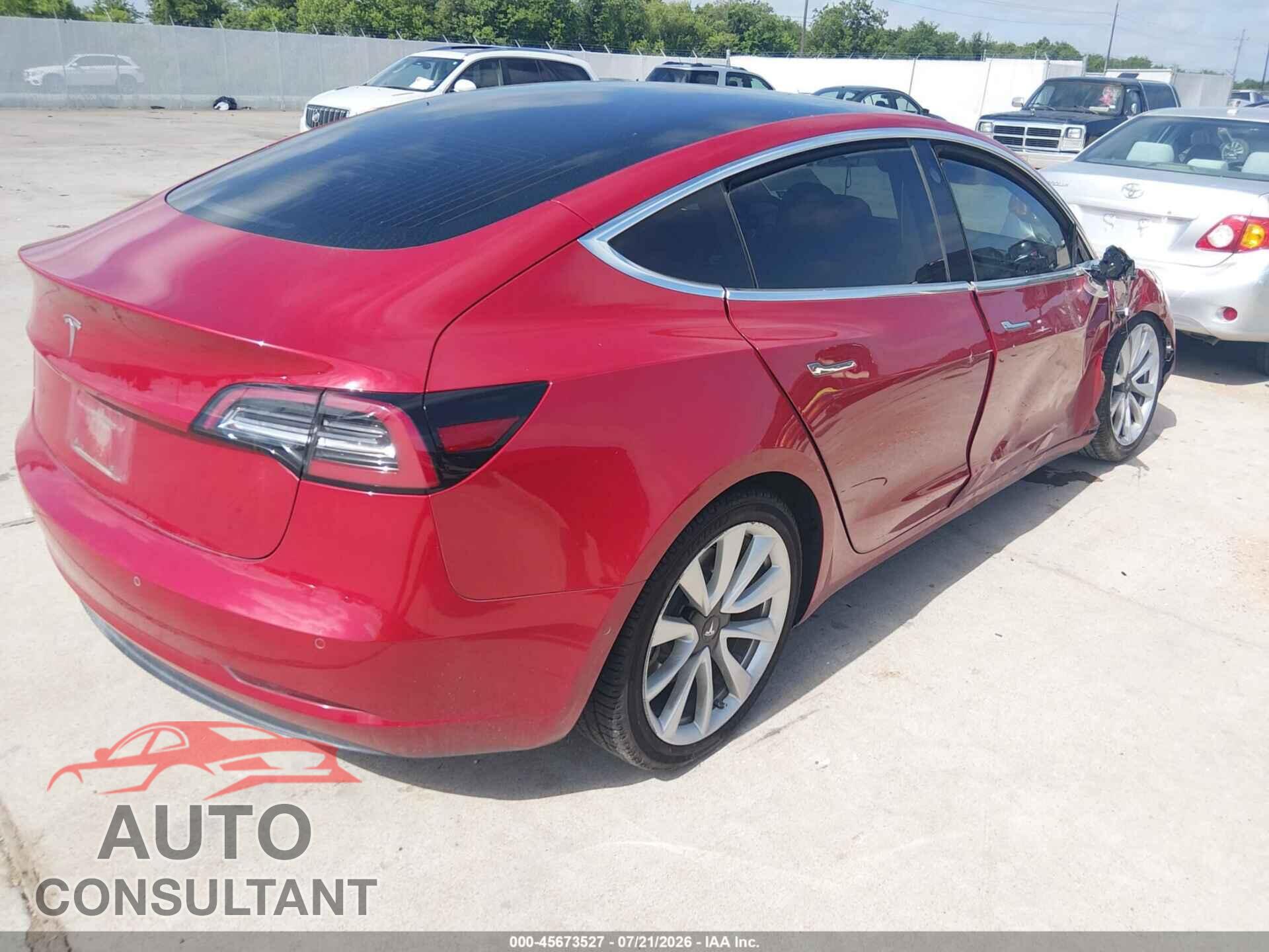 TESLA MODEL 3 2018 - 5YJ3E1EA3JF163685