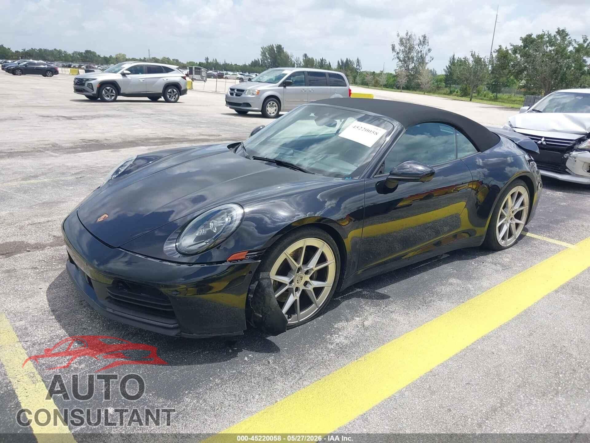 PORSCHE 911 2025 - WP0CA2A97SS236199