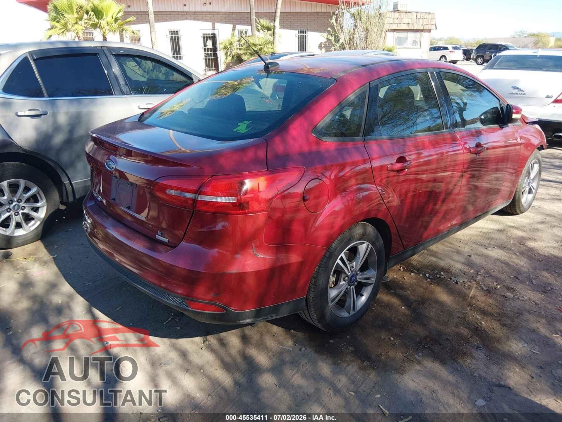 FORD FOCUS 2017 - 1FADP3FE2HL285009