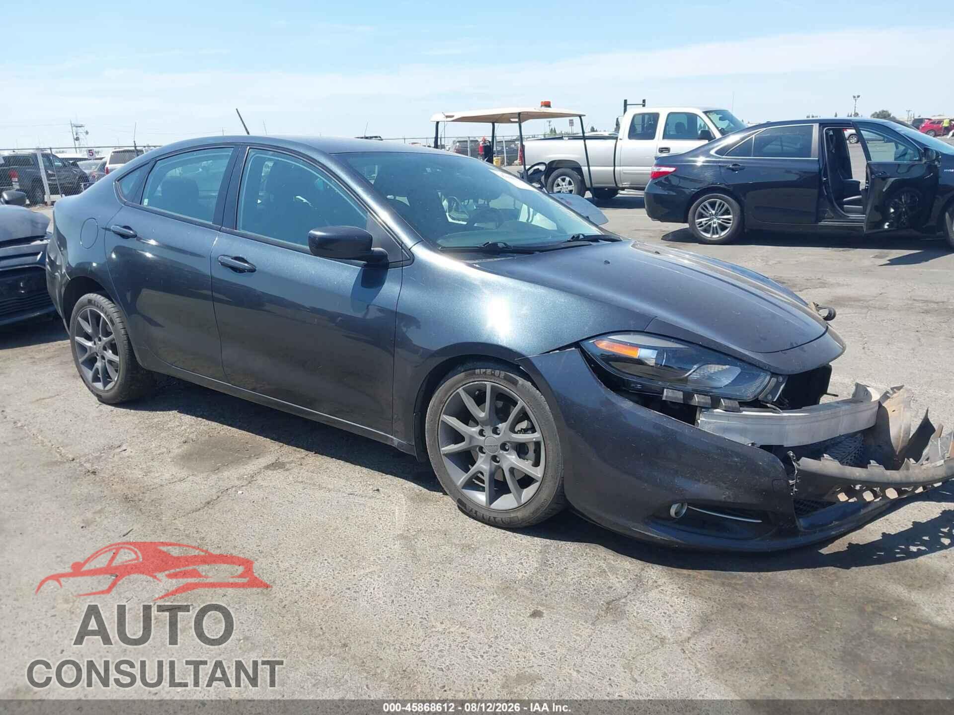 DODGE DART 2013 - 1C3CDFBA3DD345455