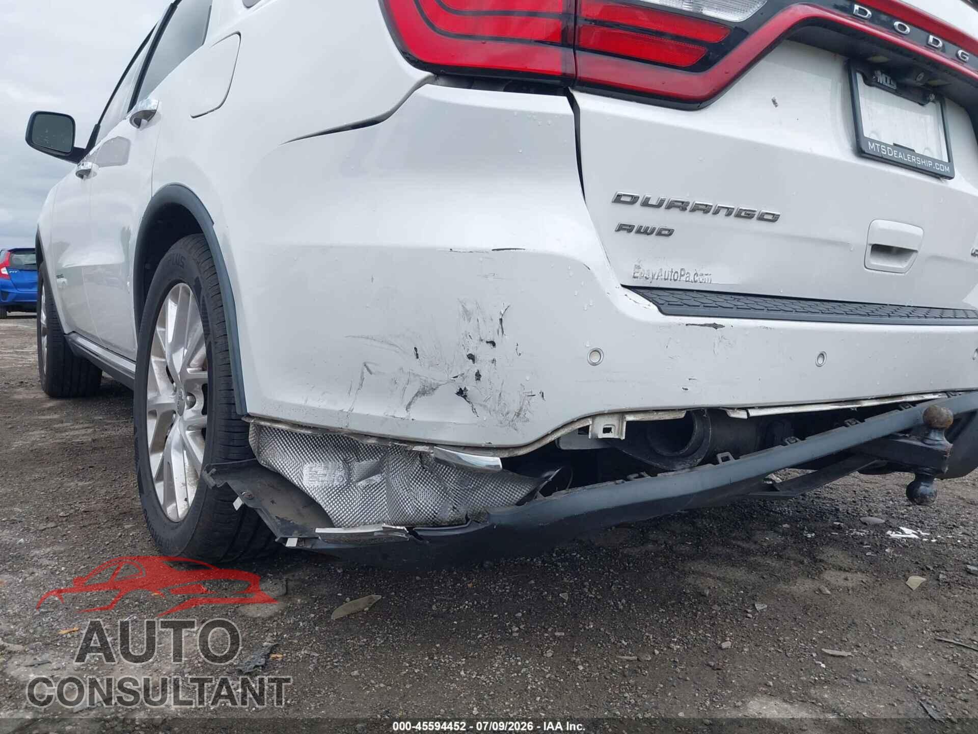 DODGE DURANGO 2014 - 1C4SDJET4EC391097