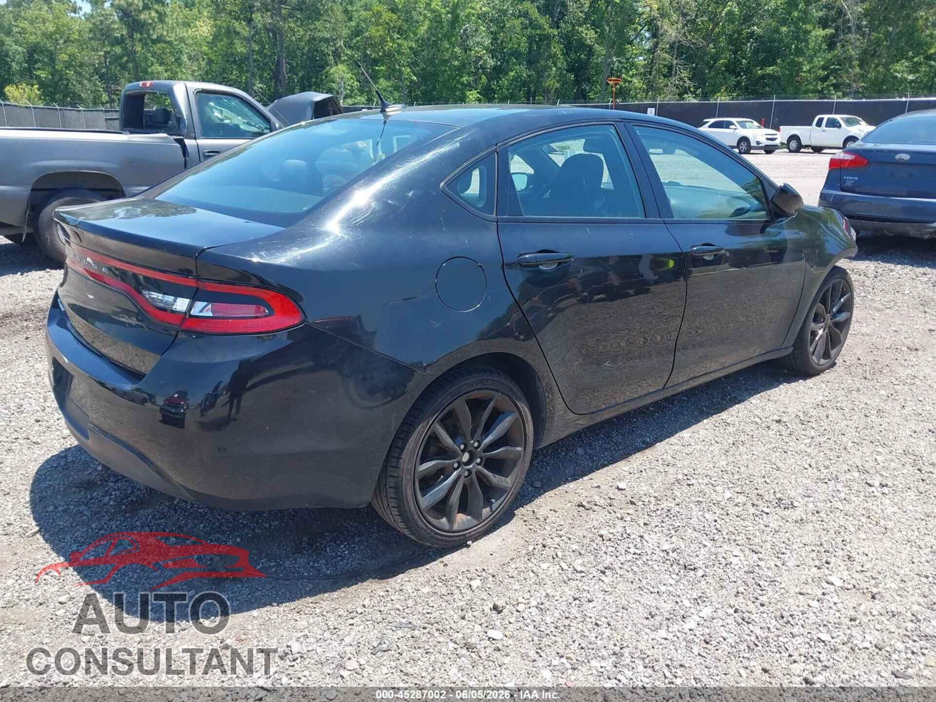 DODGE DART 2016 - 1C3CDFFA8GD791275