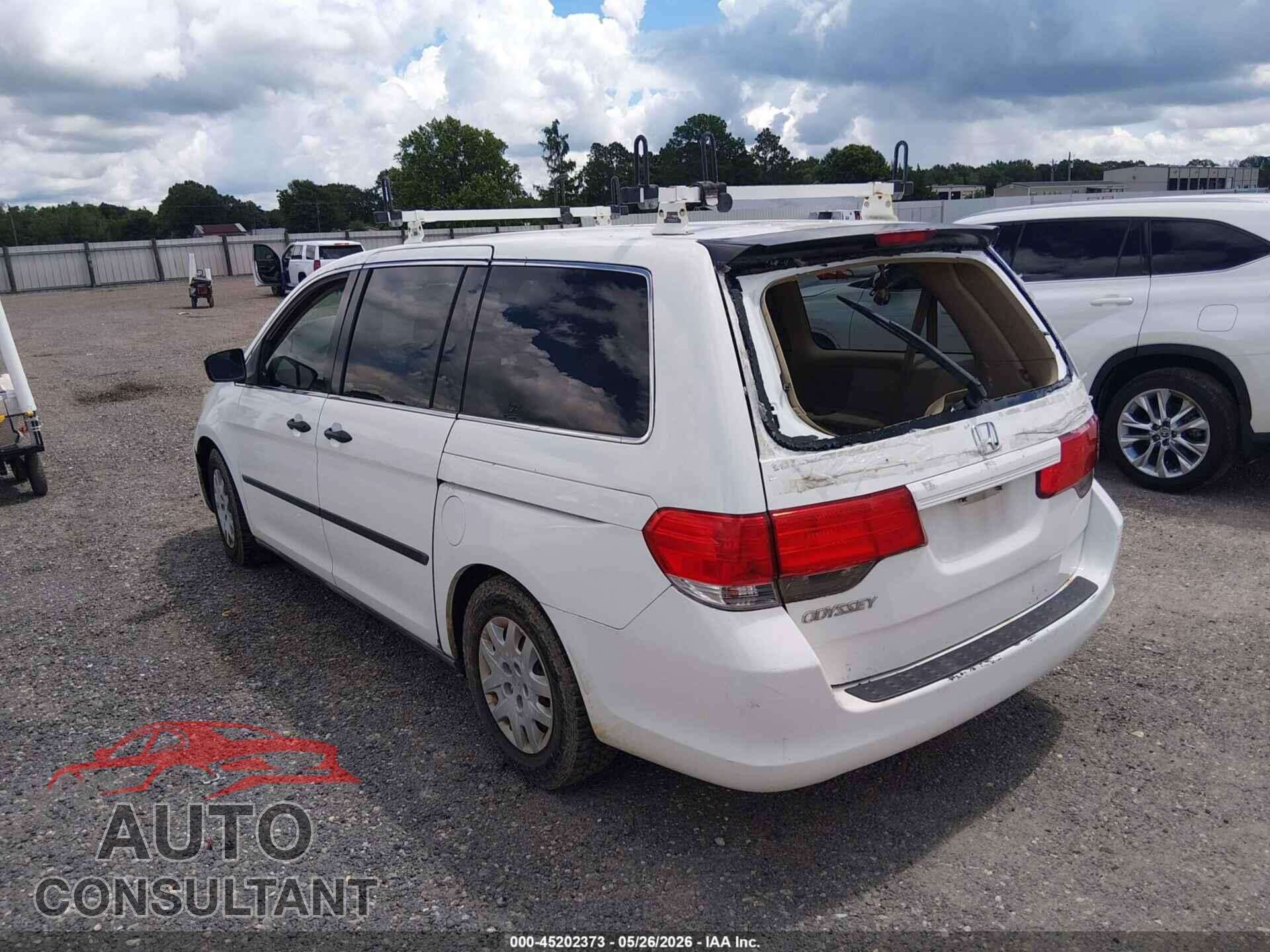 HONDA ODYSSEY 2010 - 5FNRL3H29AB005044