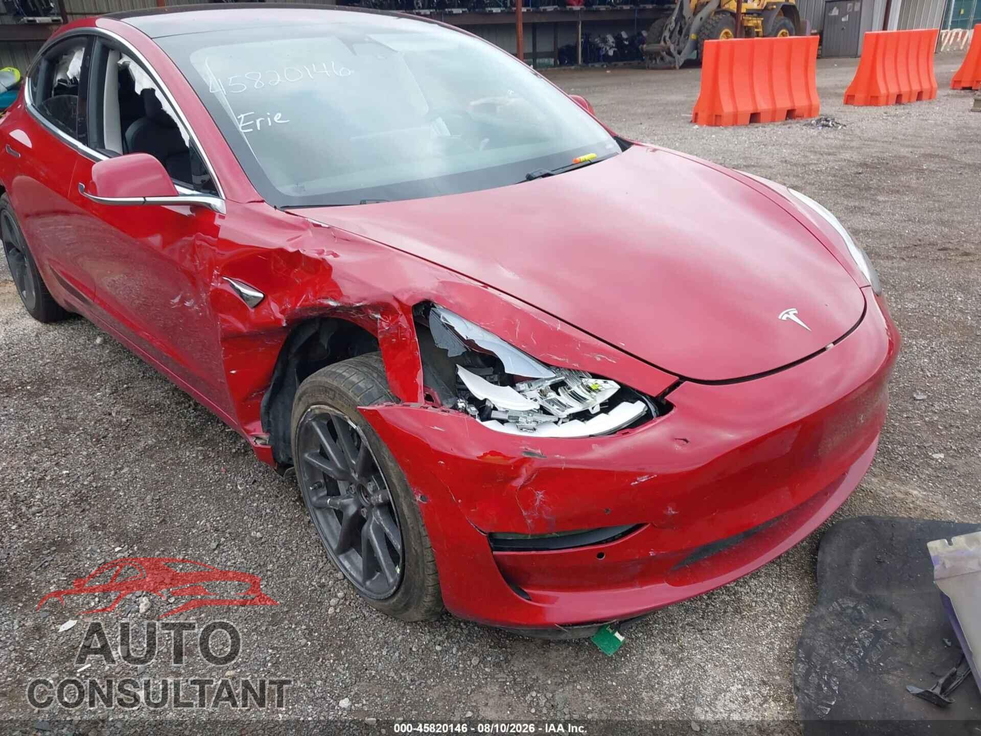TESLA MODEL 3 2018 - 5YJ3E1EA5JF022472