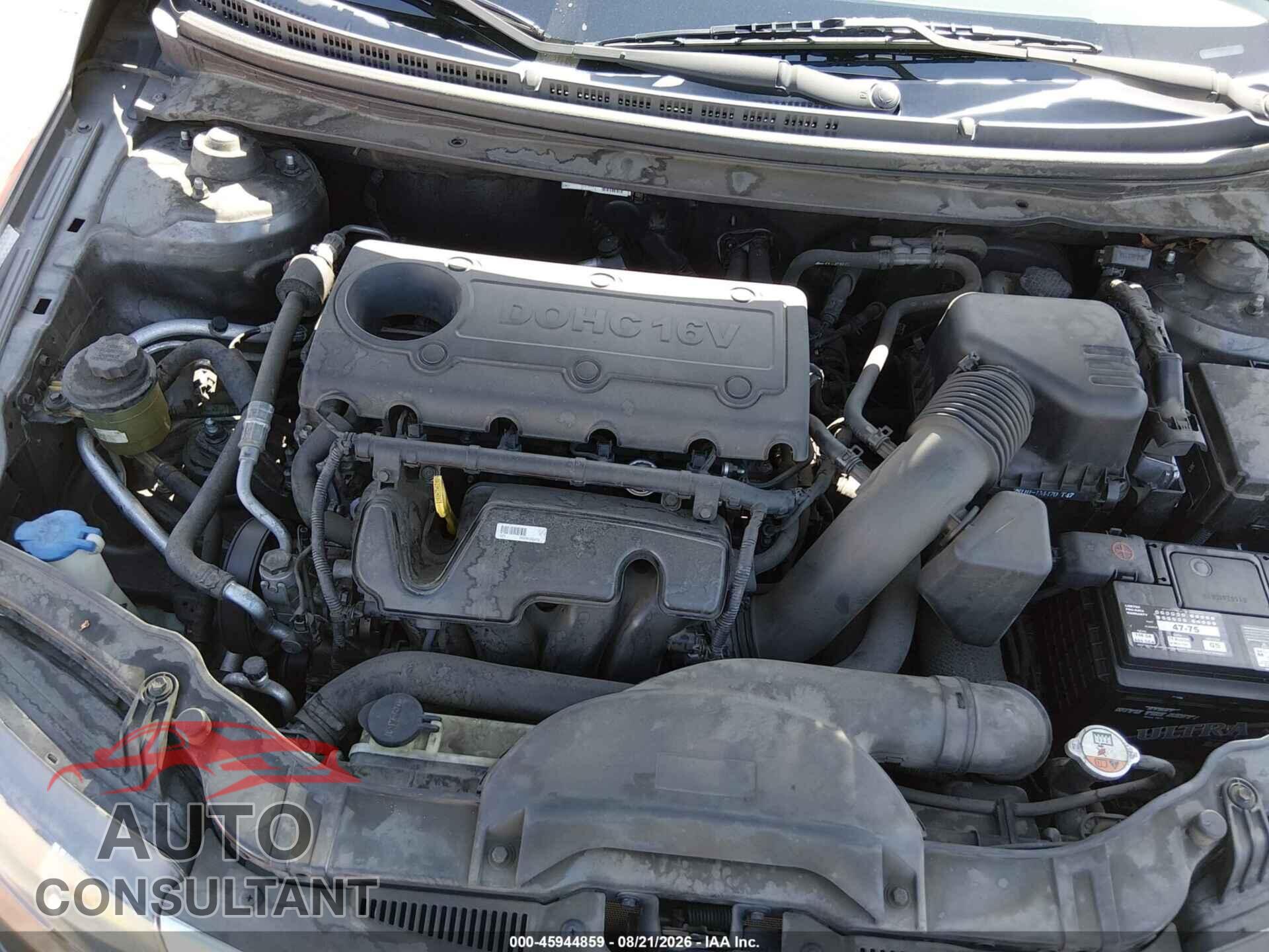 KIA FORTE 2013 - KNAFU4A20D5736772