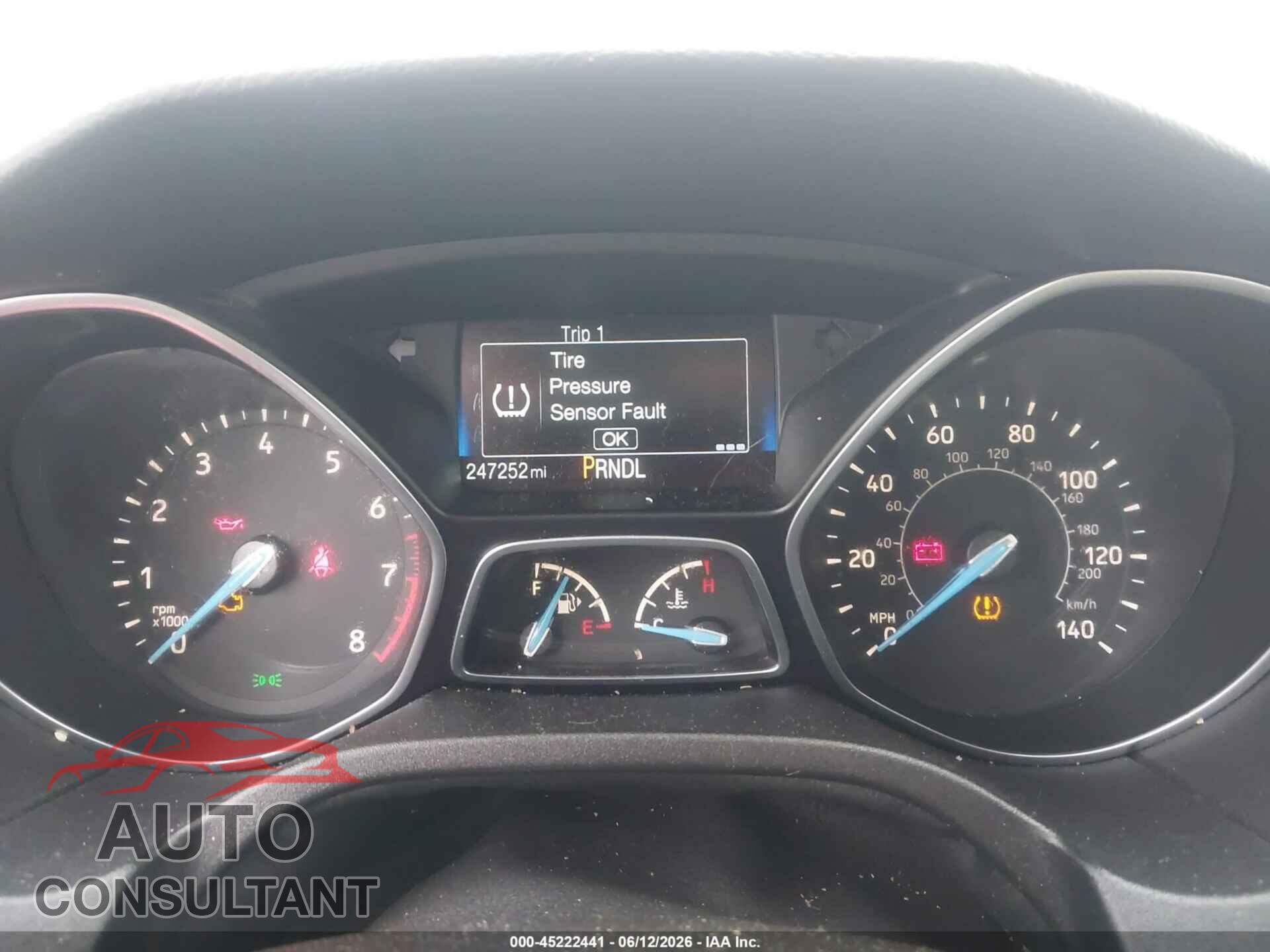 FORD FOCUS 2015 - 1FADP3E2XFL298451