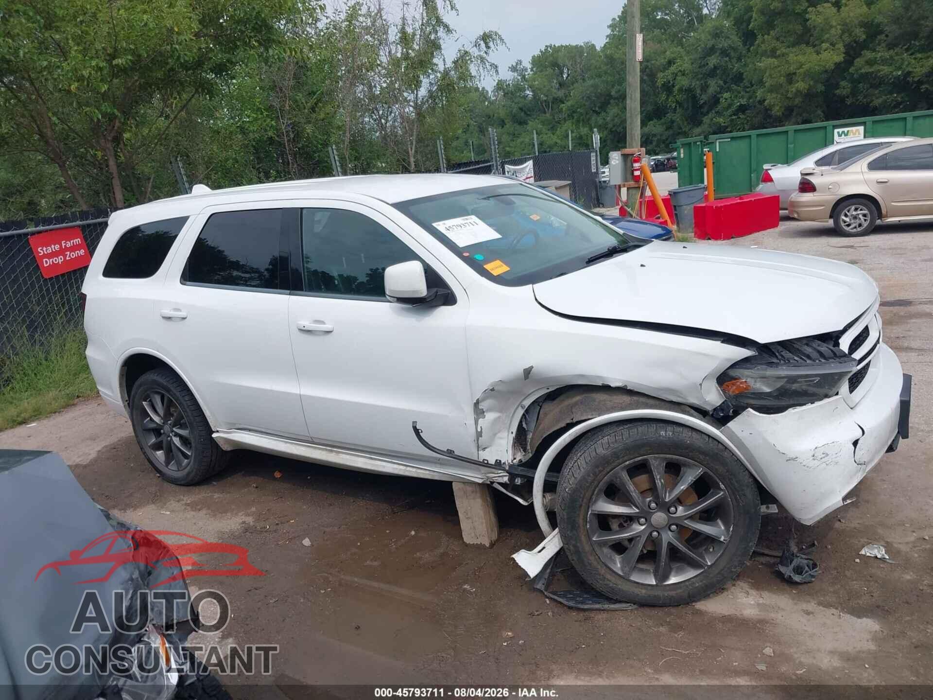 DODGE DURANGO 2017 - 1C4RDJDGXHC896780