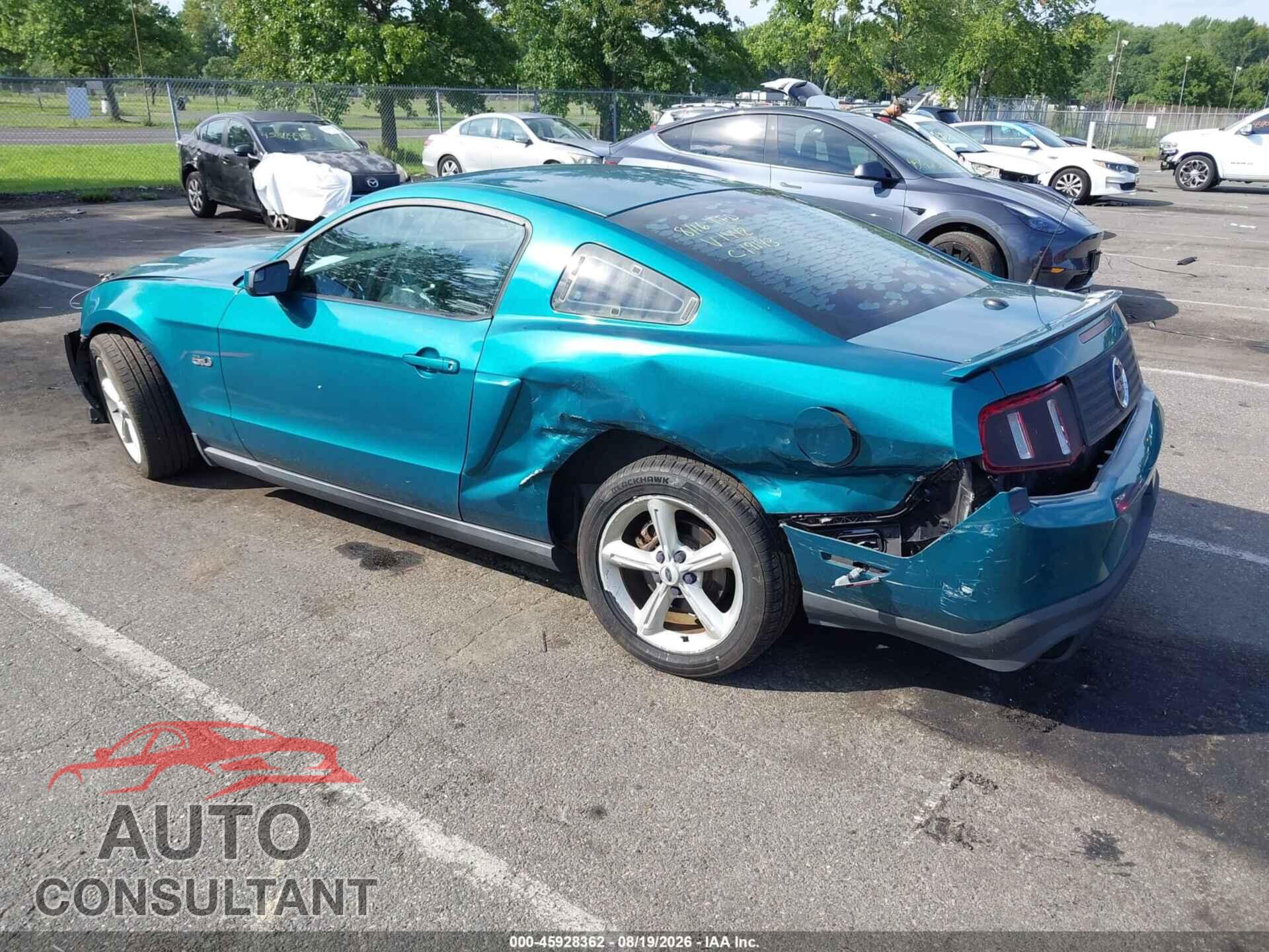 FORD MUSTANG 2011 - 1ZVBP8CF2B5121442