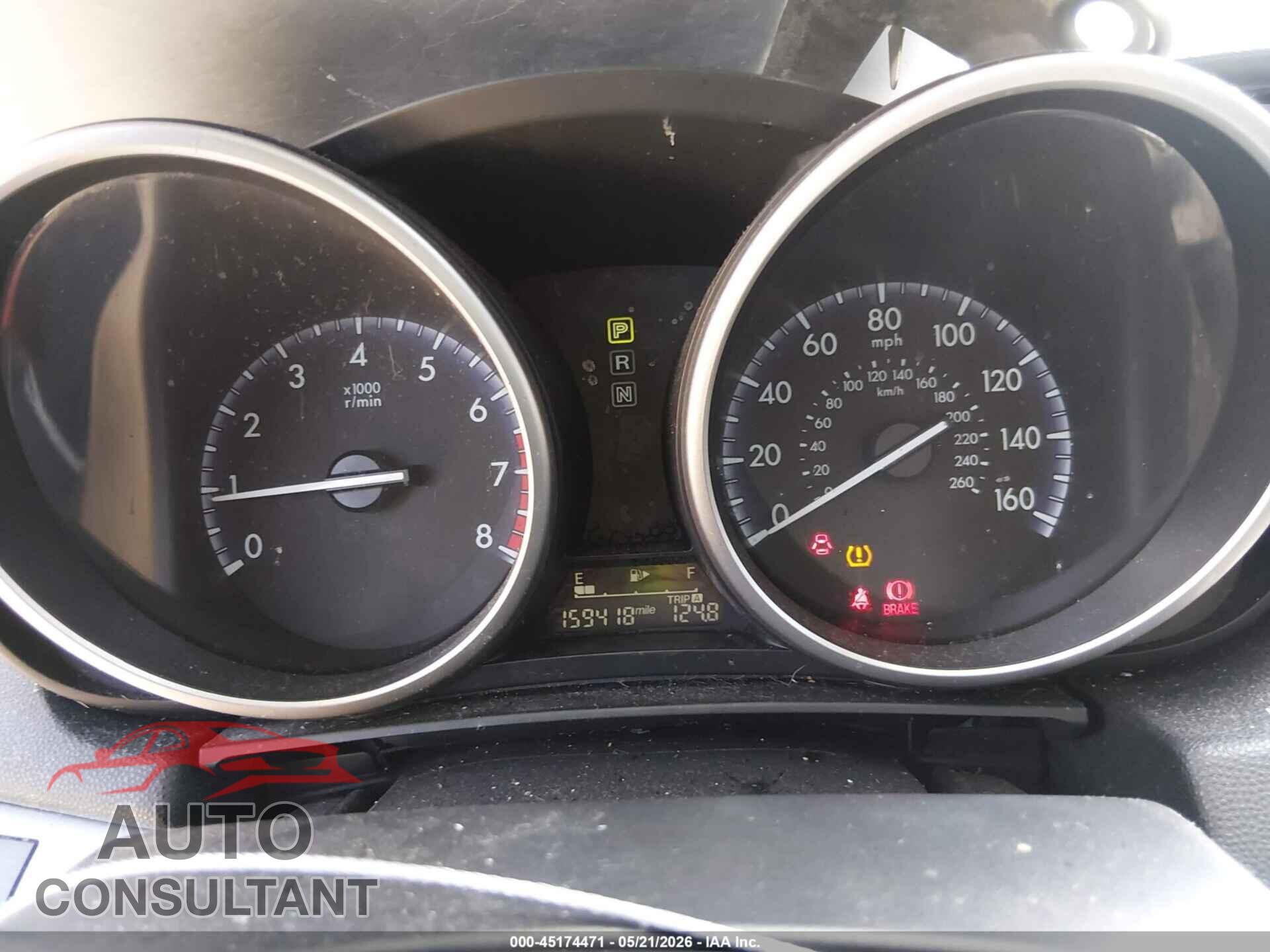 MAZDA MAZDA3 2012 - JM1BL1VG2C1507055