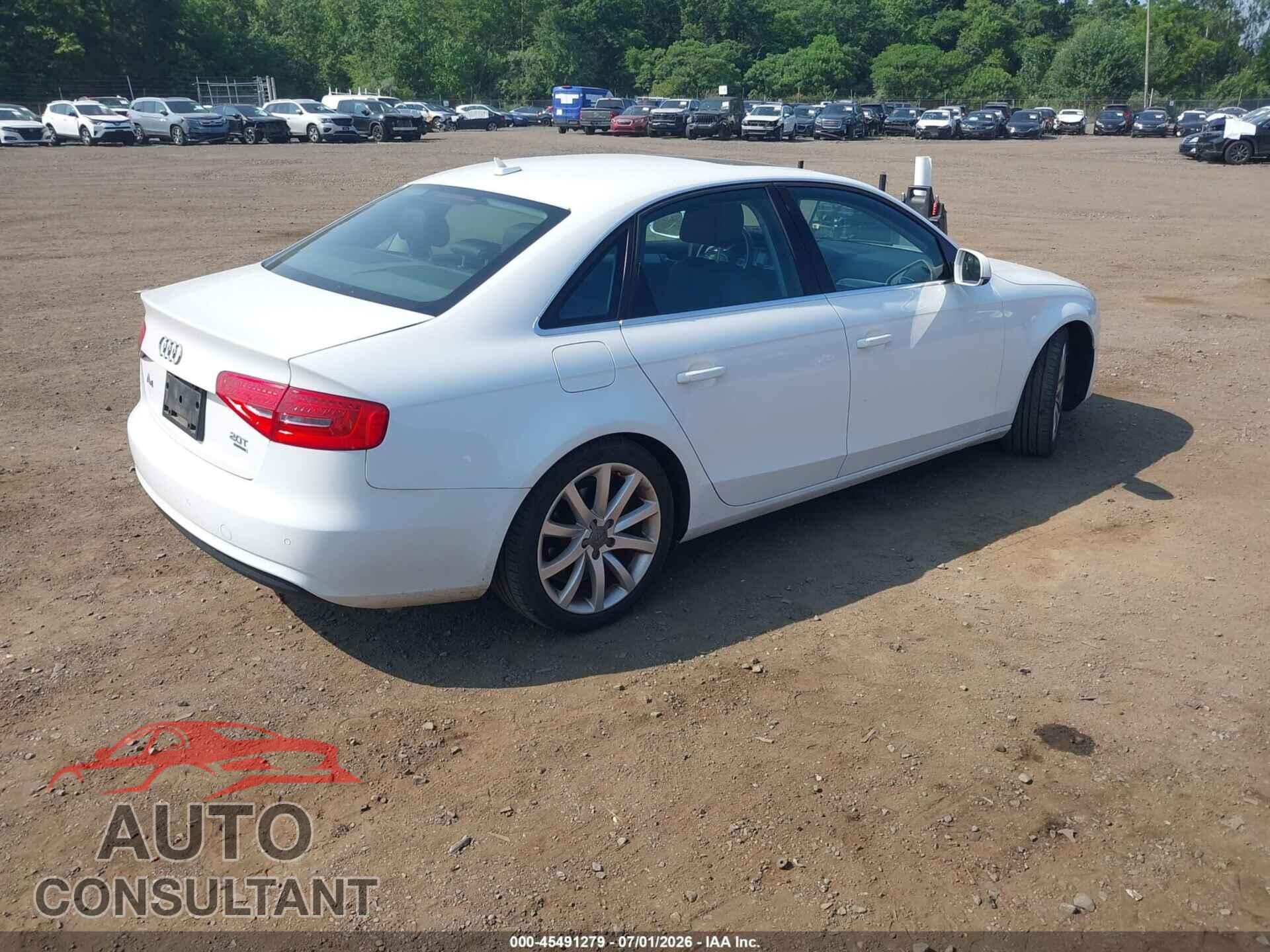 AUDI A4 2013 - WAUFFAFL5DN033128