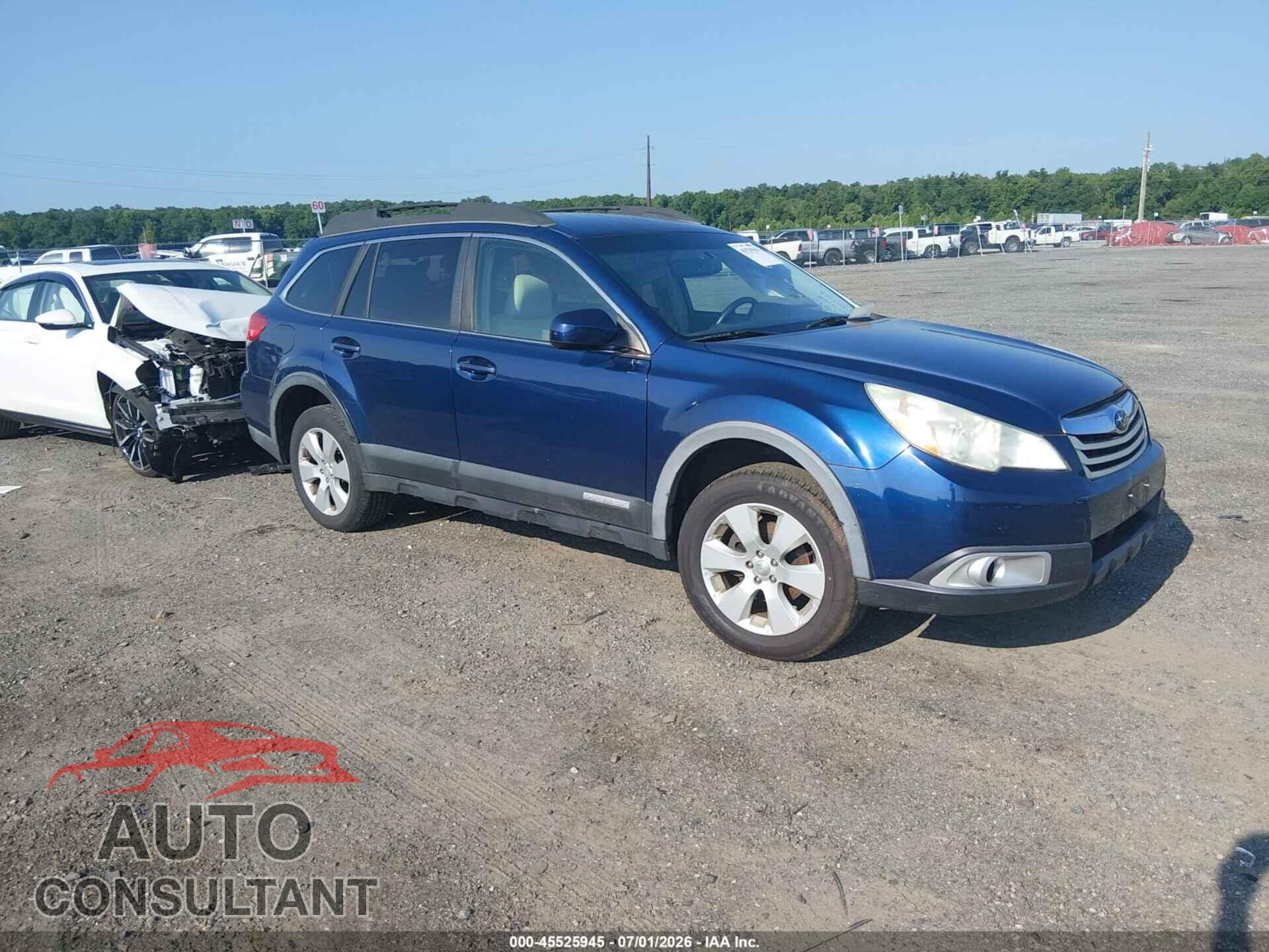 SUBARU OUTBACK 2010 - 4S4BRBDC8A3321505