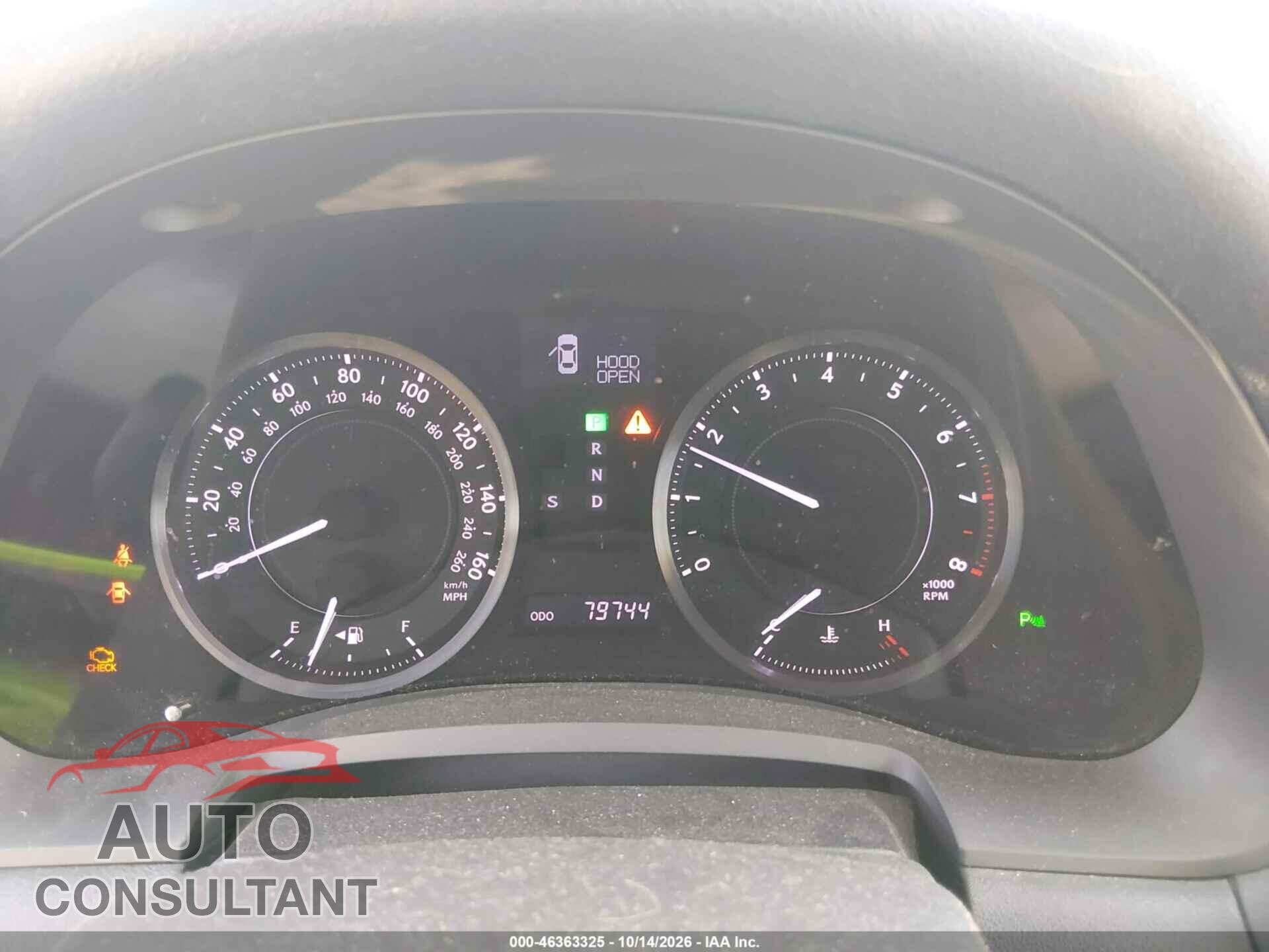 LEXUS IS 250C 2013 - JTHFF2C24D2527601