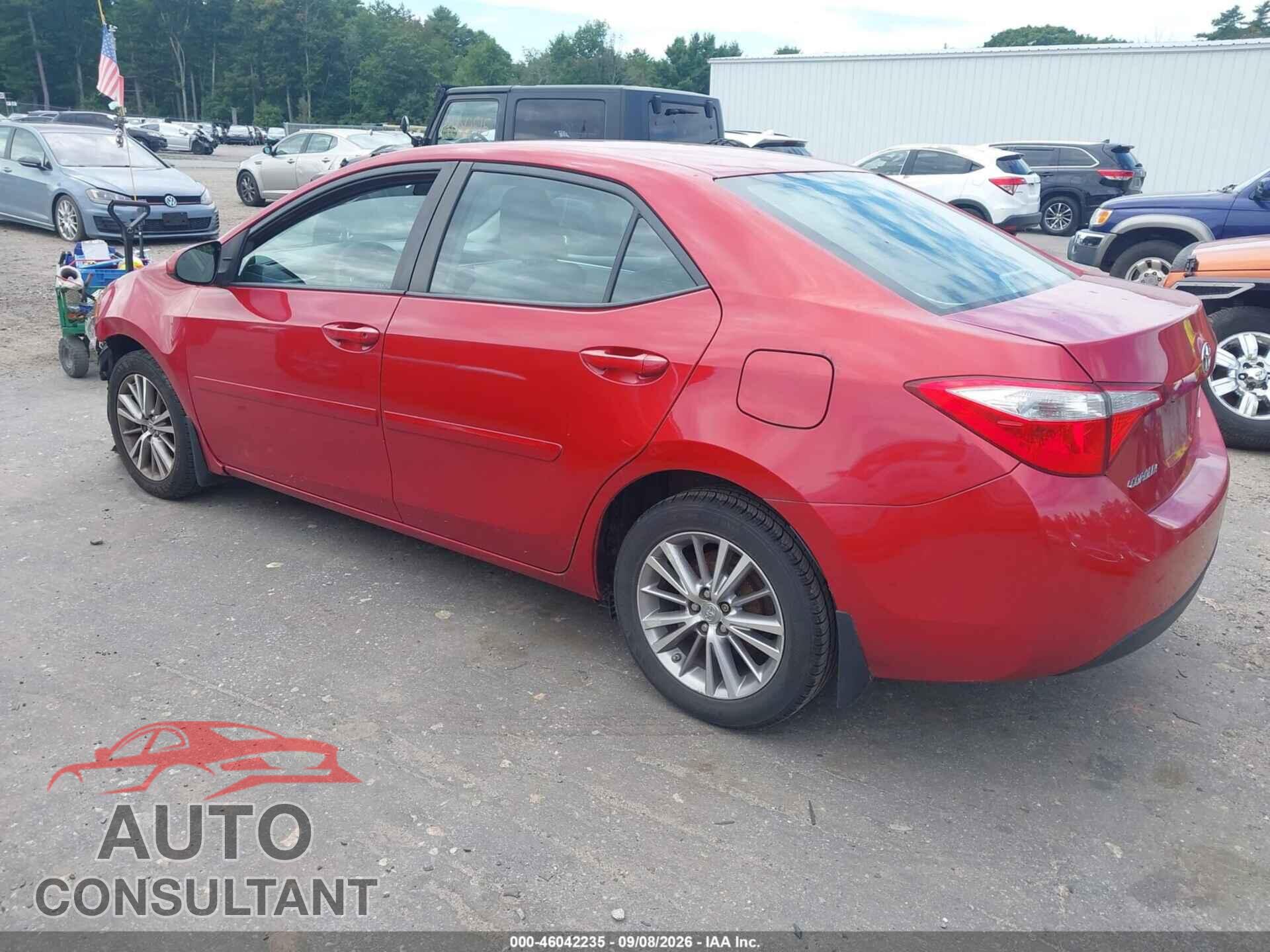 TOYOTA COROLLA 2014 - 2T1BURHE2EC175199