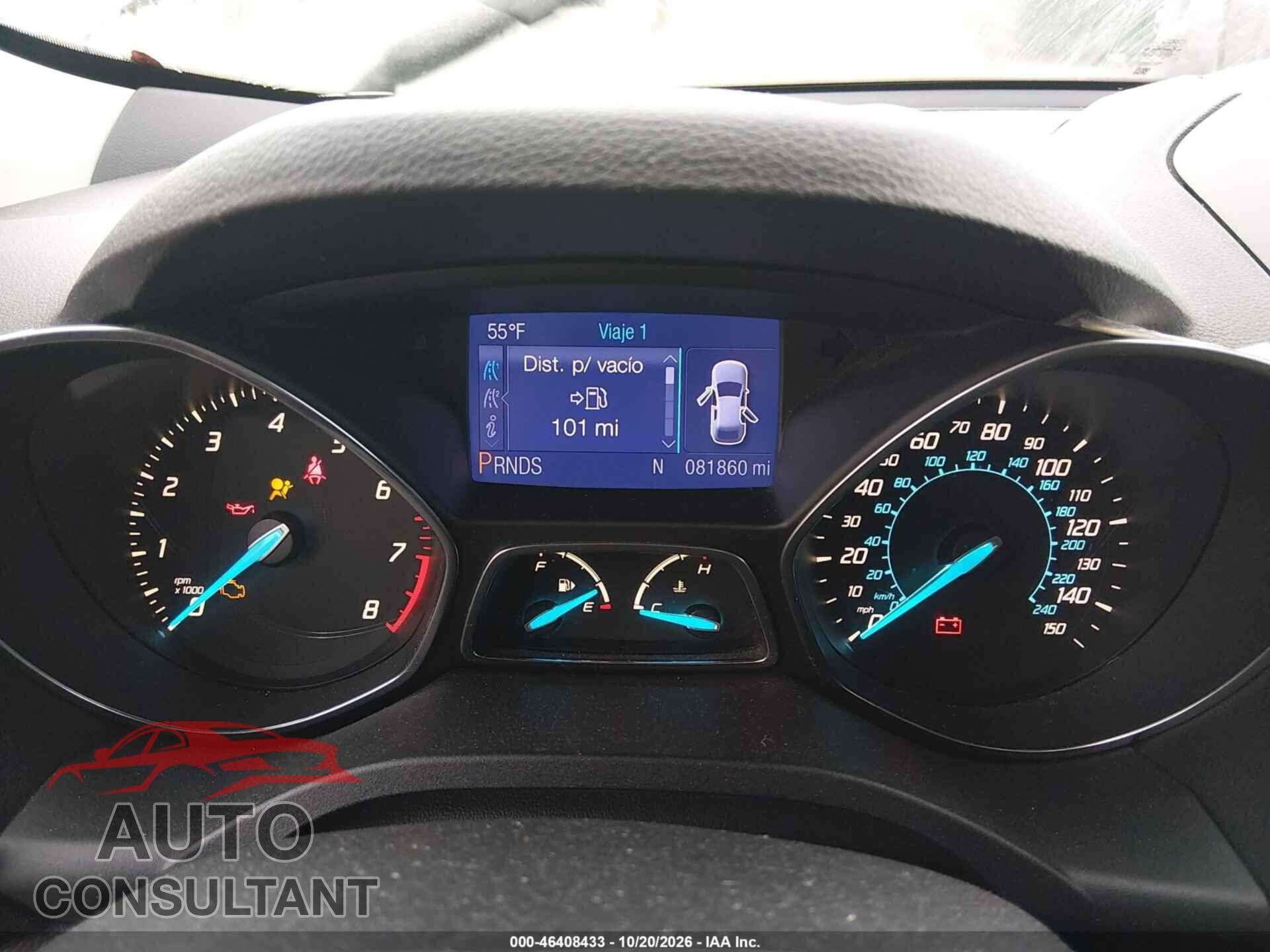 FORD ESCAPE 2013 - 1FMCU0F75DUB55014