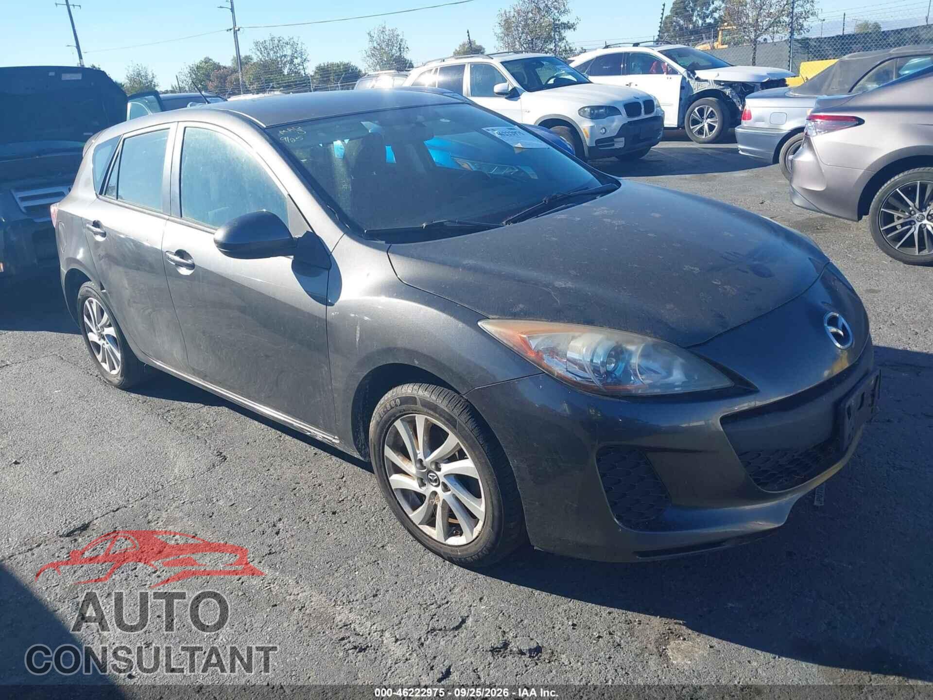 MAZDA MAZDA3 2013 - JM1BL1LPXD1753615