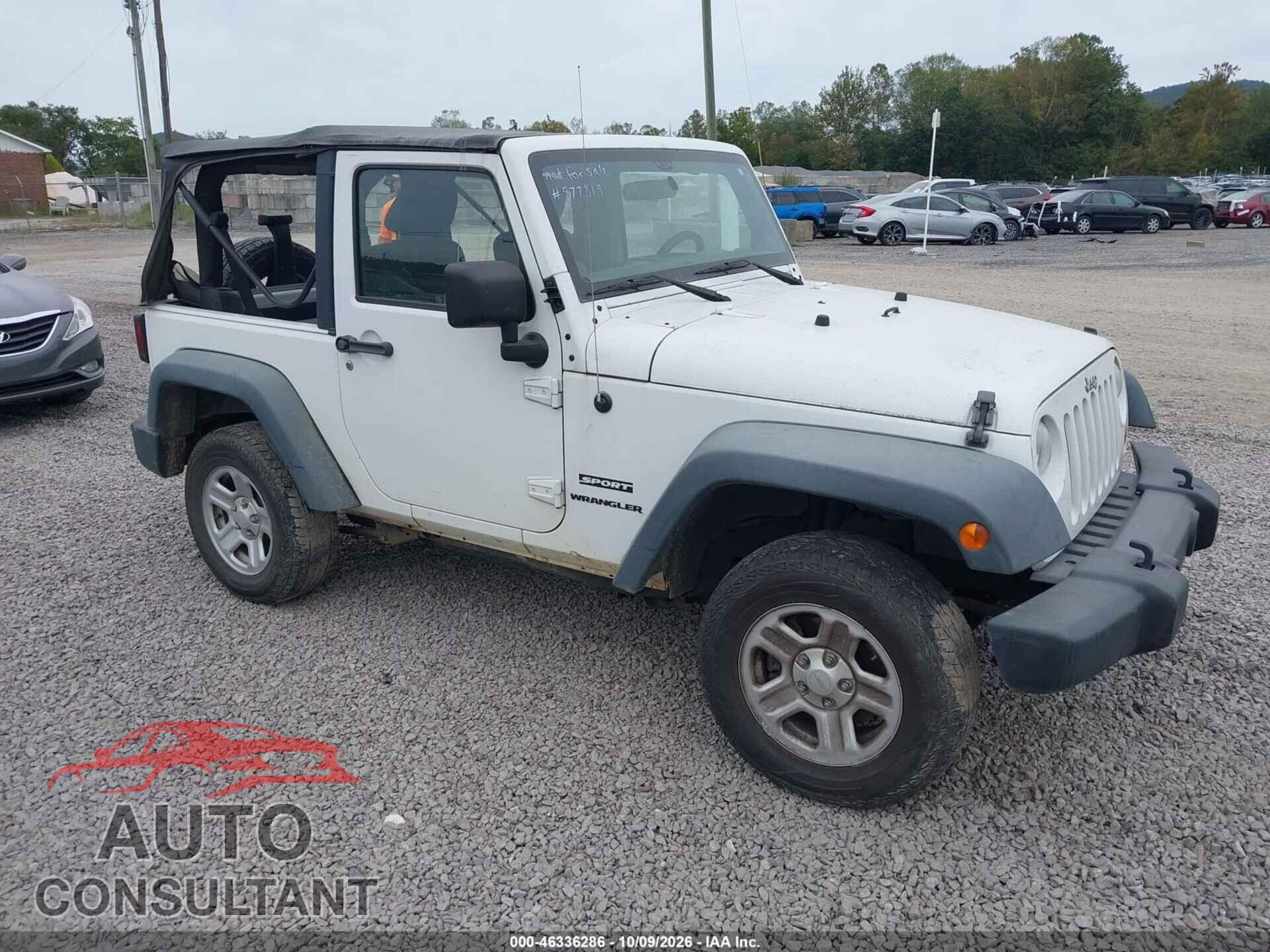 JEEP WRANGLER 2011 - 1J4AA2D14BL577819