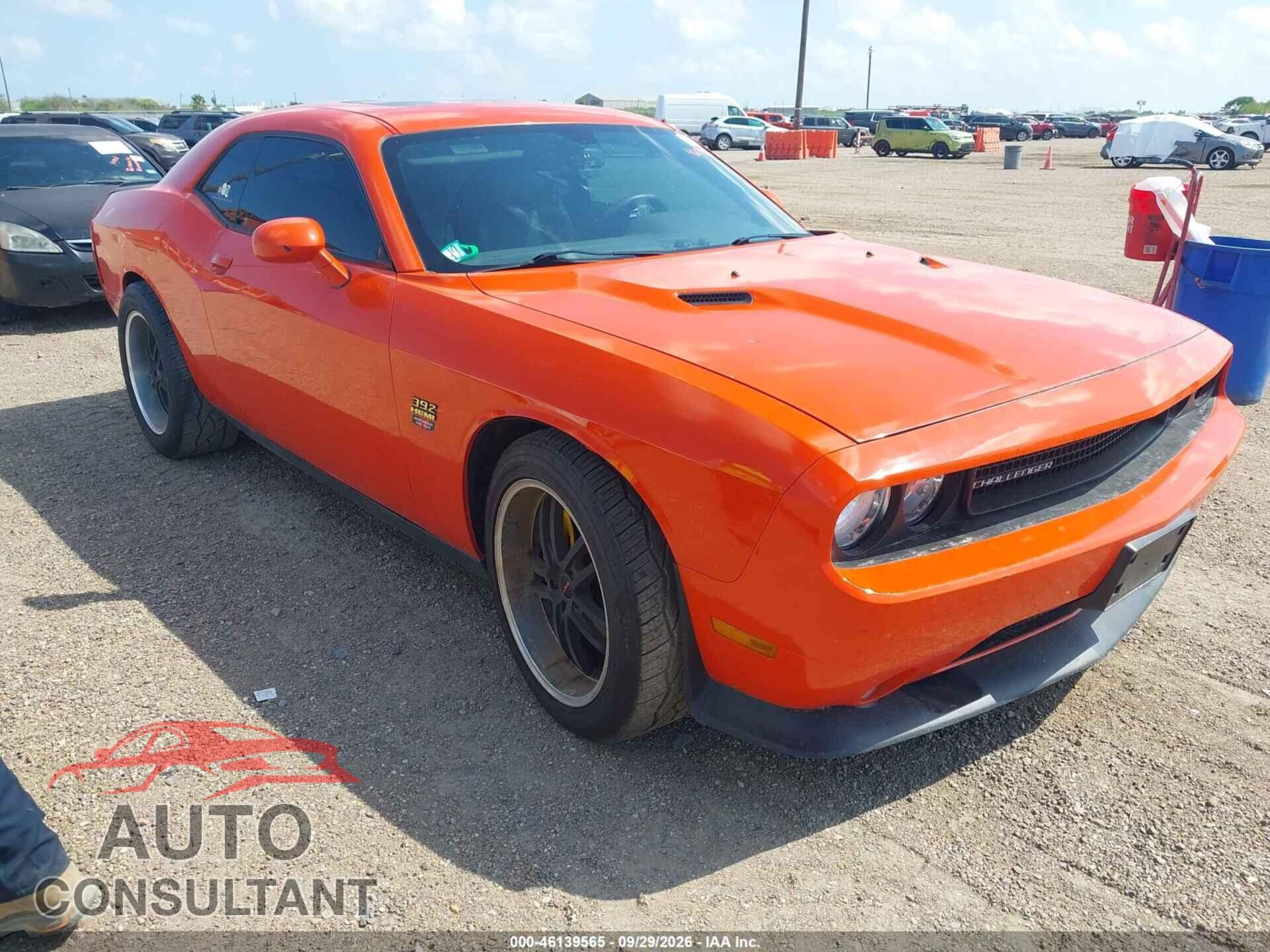 DODGE CHALLENGER 2013 - 2C3CDYCJ2DH733824