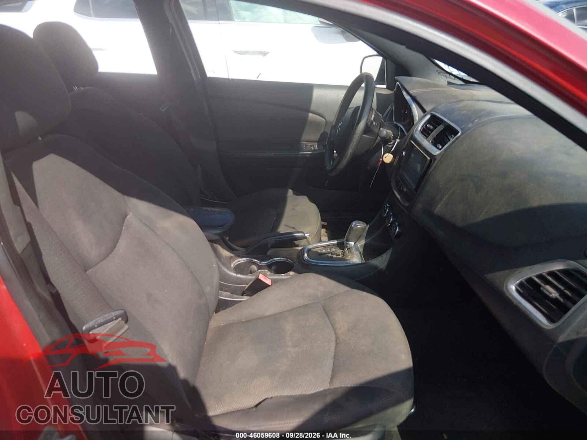 DODGE AVENGER 2012 - 1C3CDZAG6CN314202