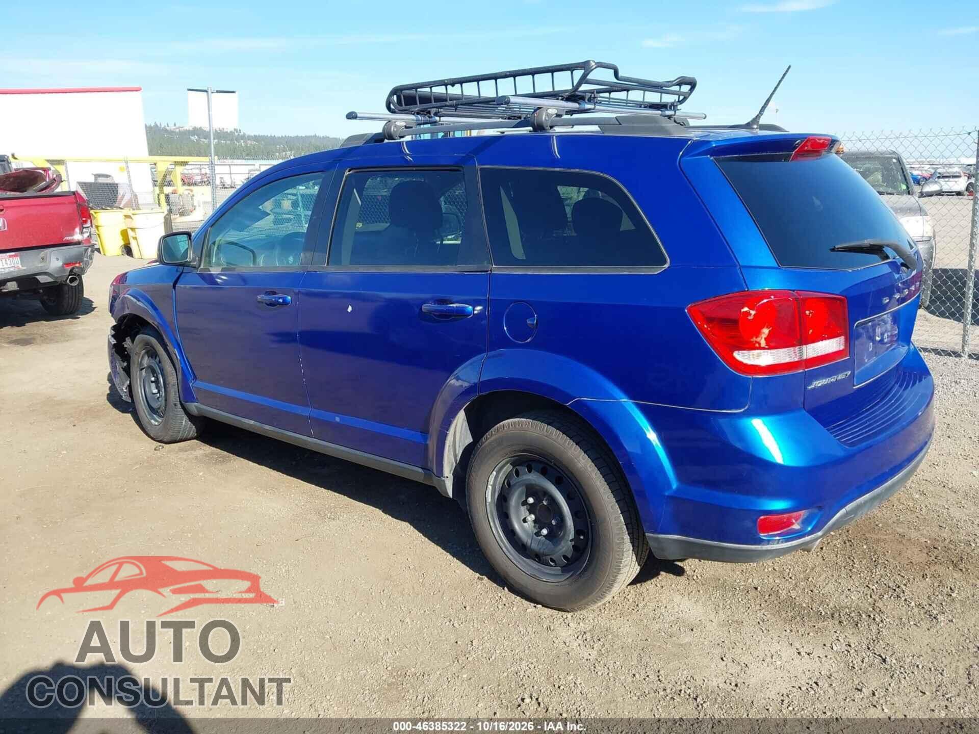 DODGE JOURNEY 2015 - 3C4PDCBG2FT658316