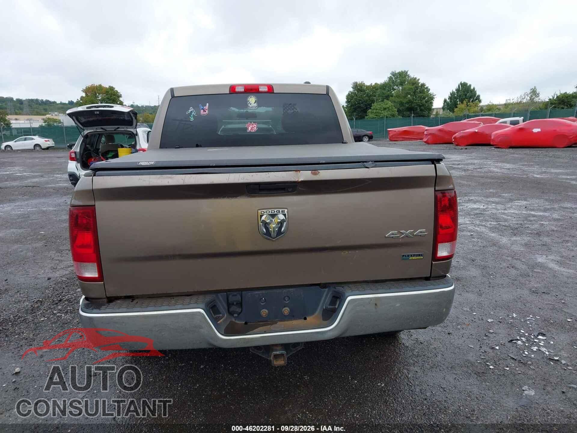 DODGE RAM 1500 2010 - 1D7RV1CP1AS151710