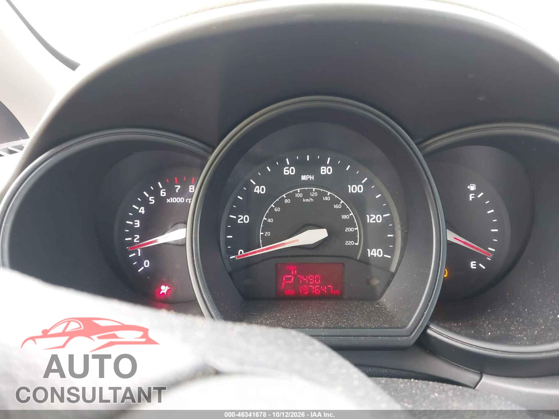 KIA RIO 2013 - KNADN5A36D6157007