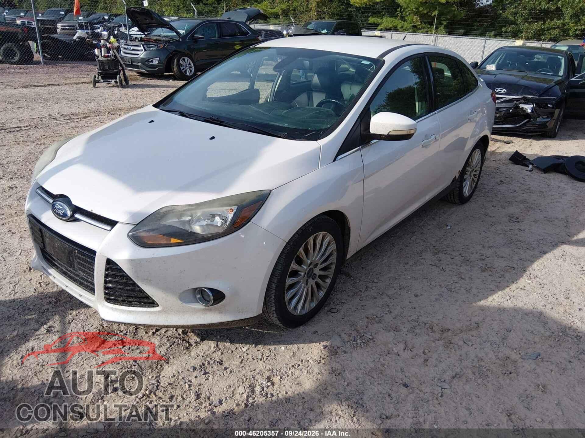 FORD FOCUS 2012 - 1FAHP3J29CL480256