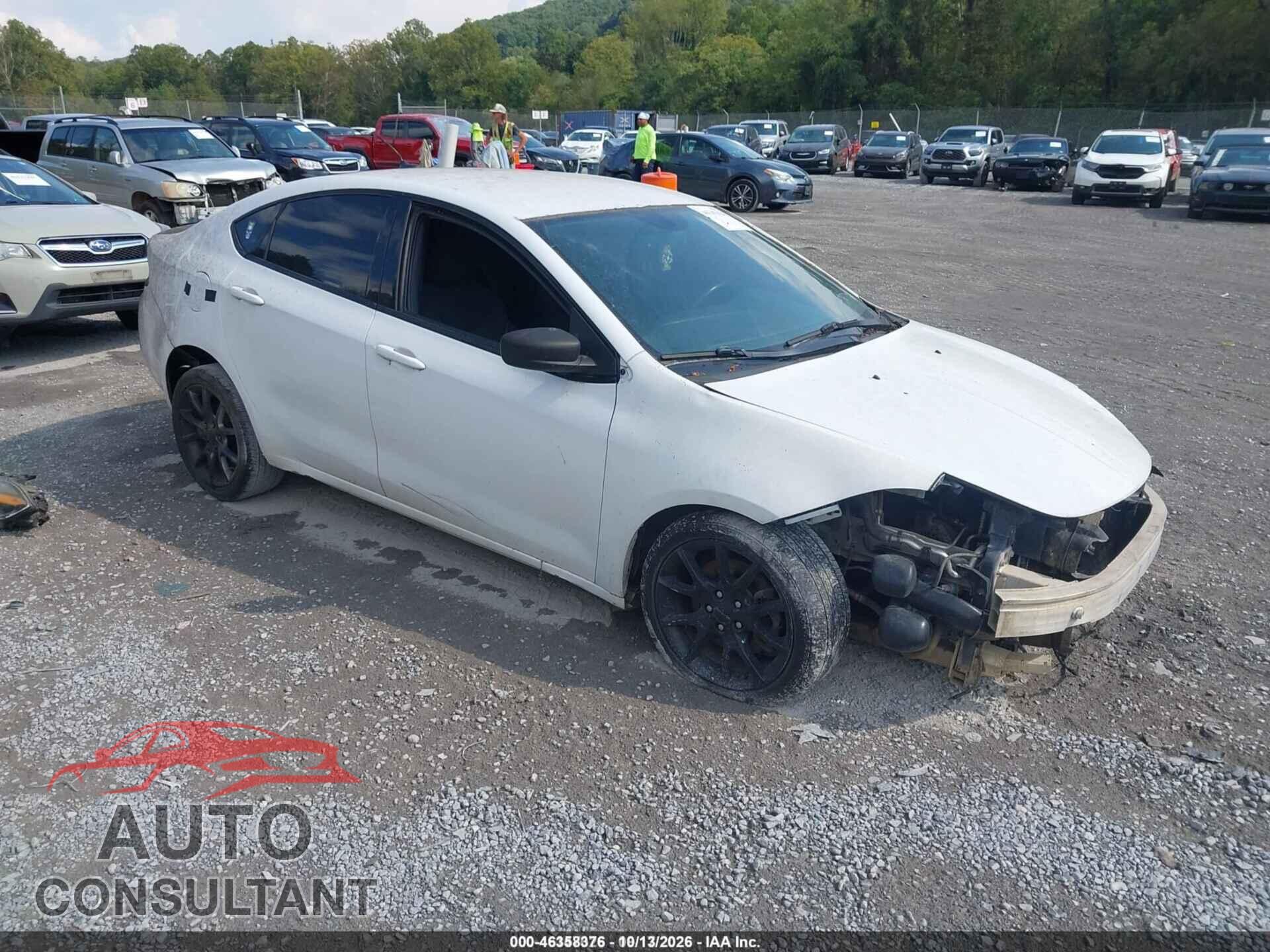 DODGE DART 2013 - 1C3CDFBA1DD294778
