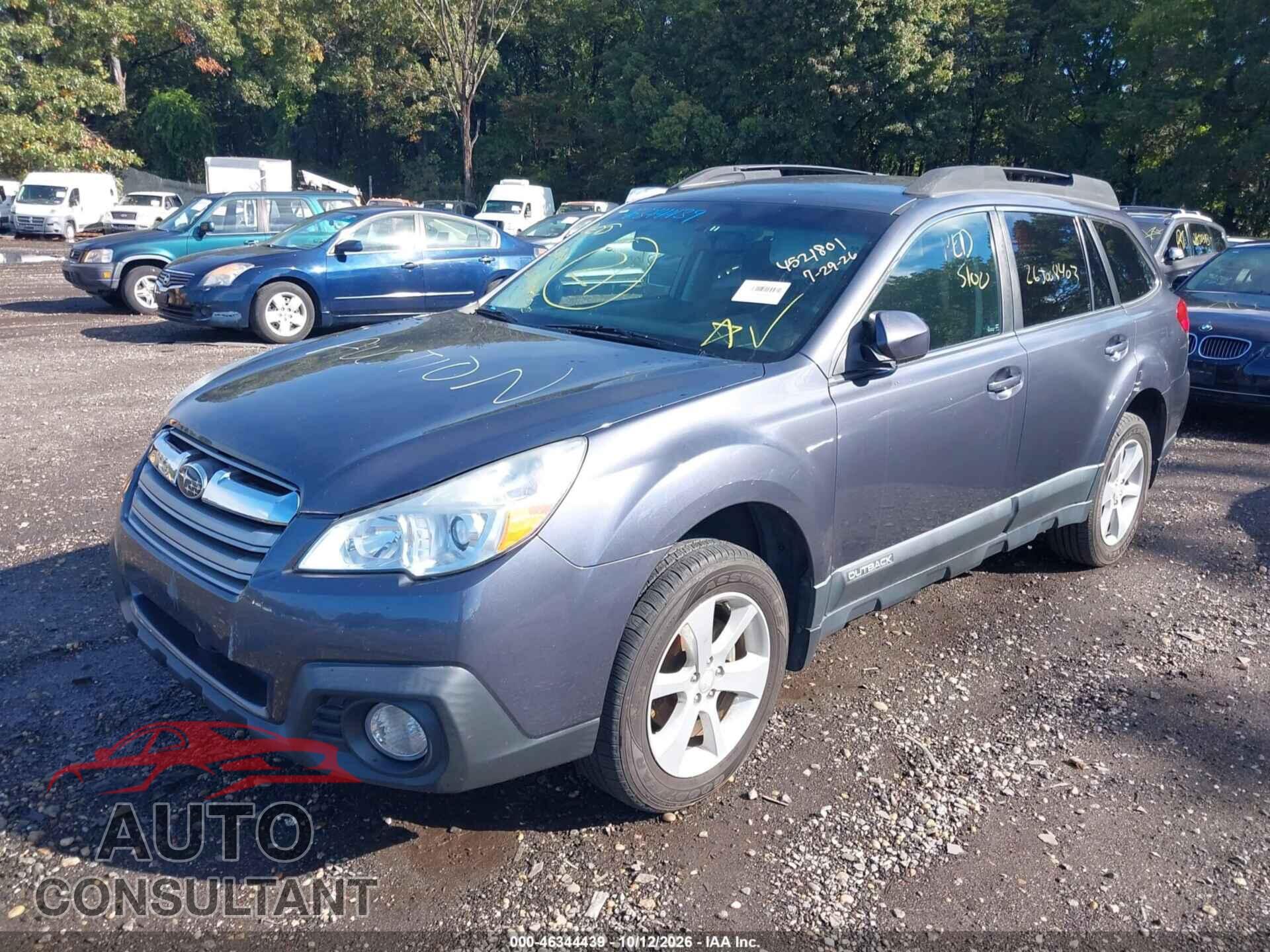 SUBARU OUTBACK 2014 - 4S4BRBCC4E3218220
