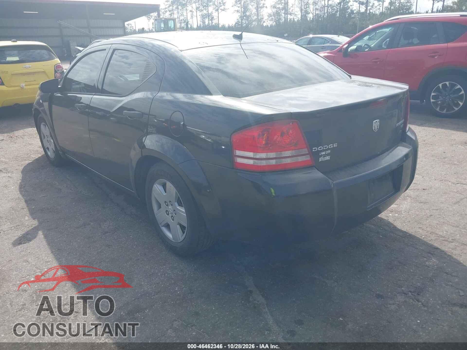 DODGE AVENGER 2010 - 1B3CC4FB0AN117734