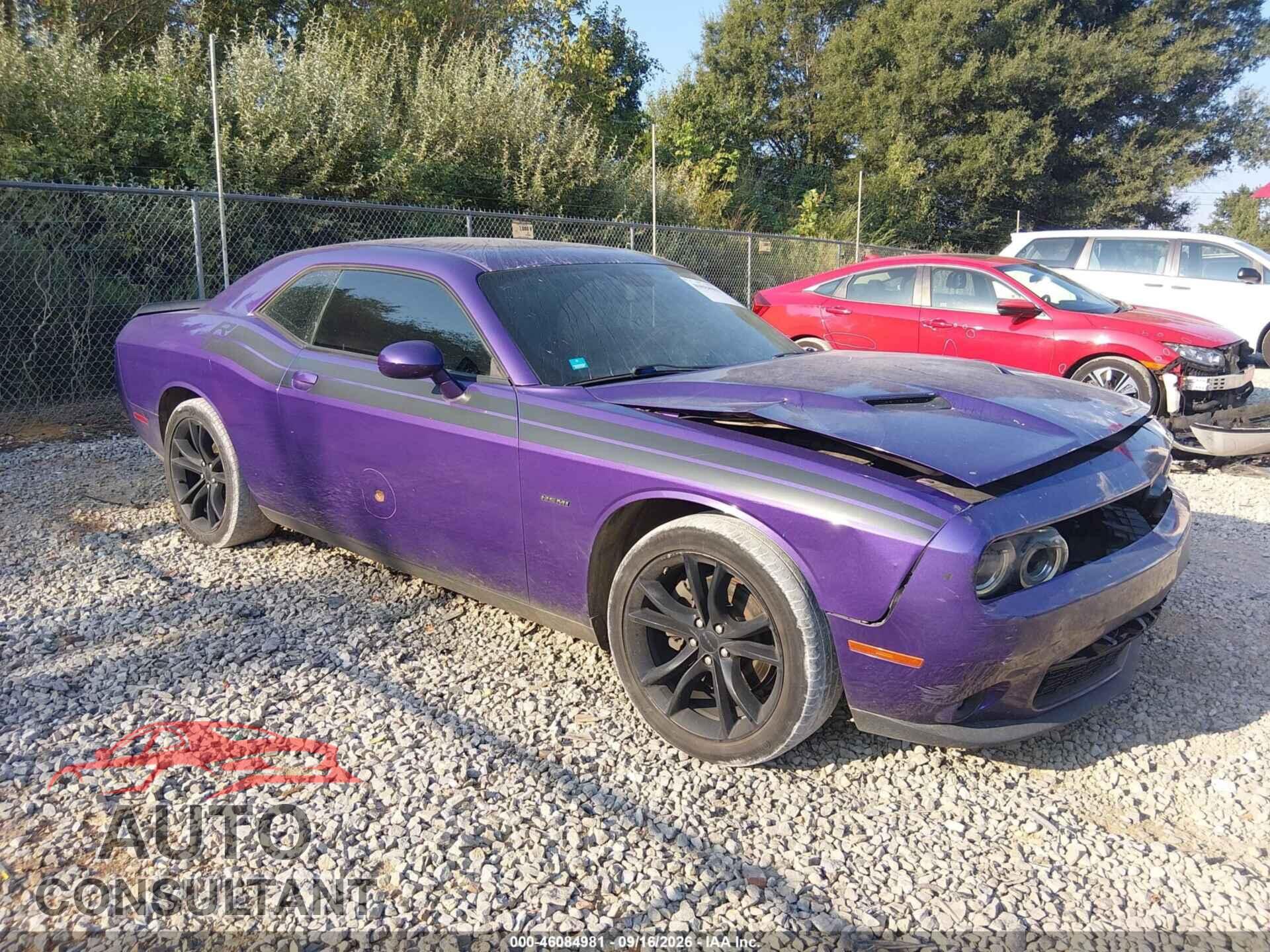 DODGE CHALLENGER 2016 - 2C3CDZBT9GH149207