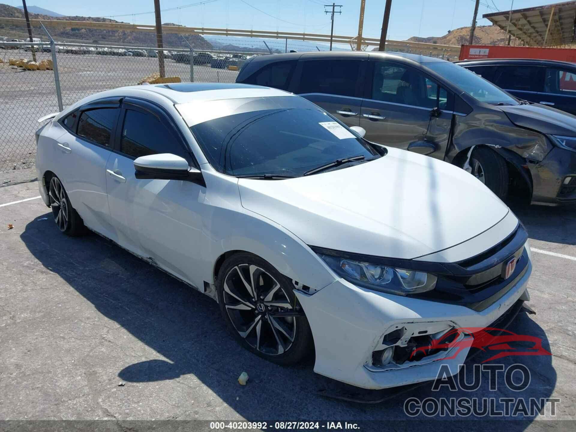 HONDA CIVIC SI 2019 - 2HGFC1E53KH704205