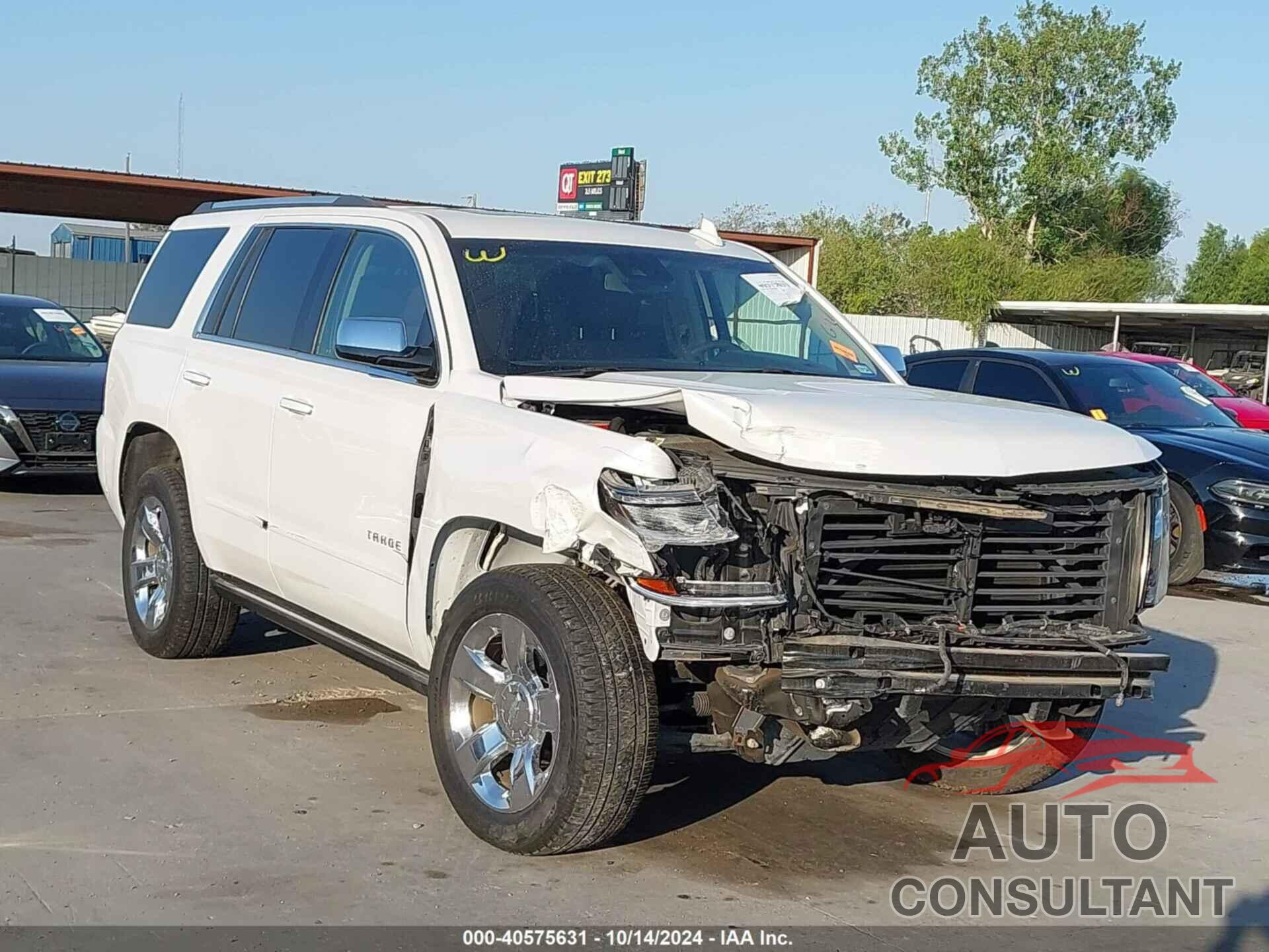 CHEVROLET TAHOE 2017 - 1GNSCCKC0HR342121