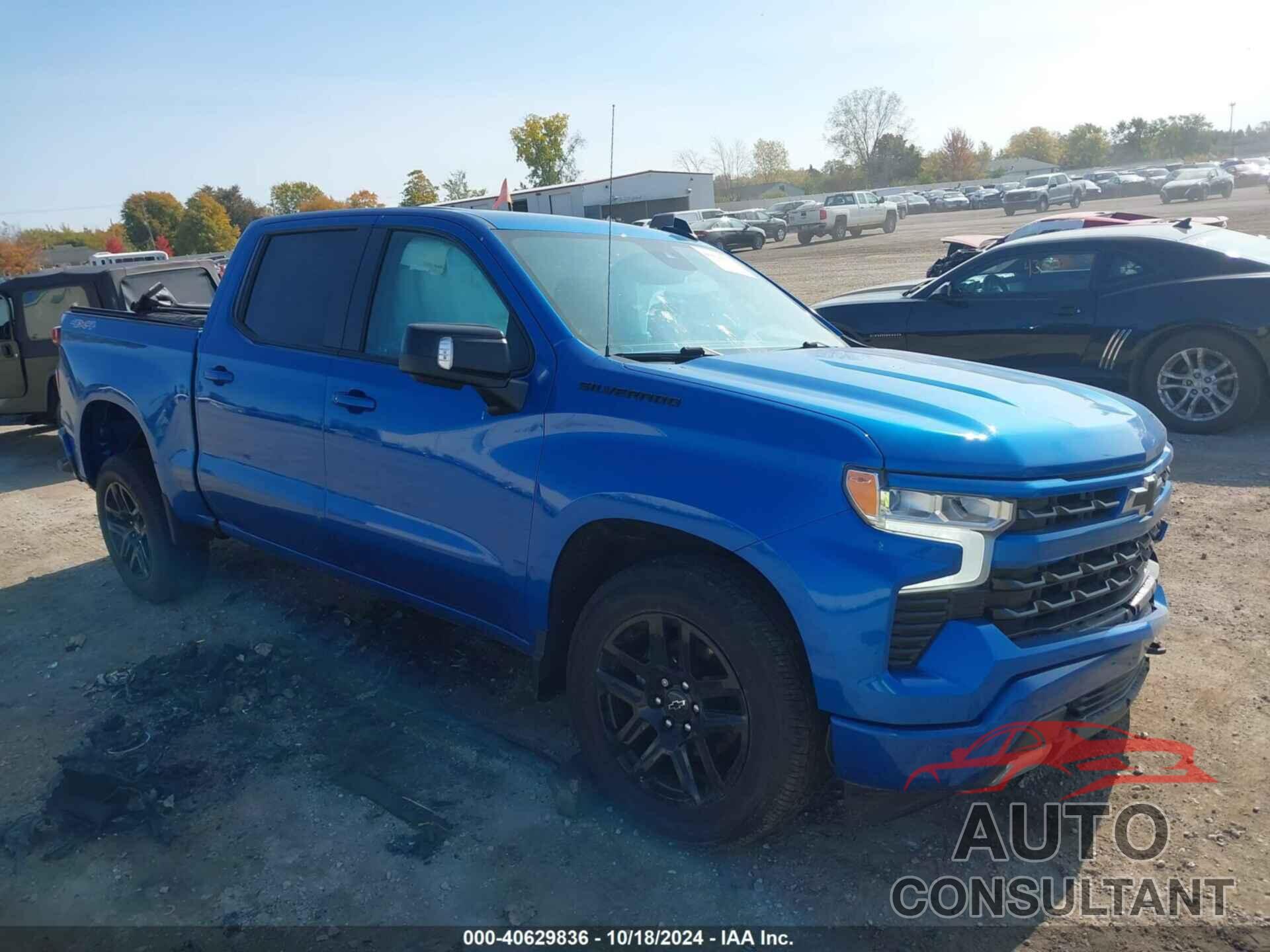 CHEVROLET SILVERADO 1500 2022 - 3GCUDEED4NG524821