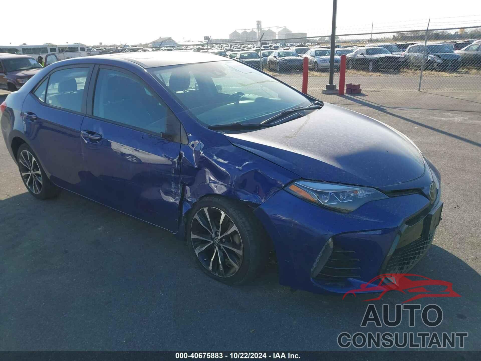 TOYOTA COROLLA 2019 - 2T1BURHEXKC135450