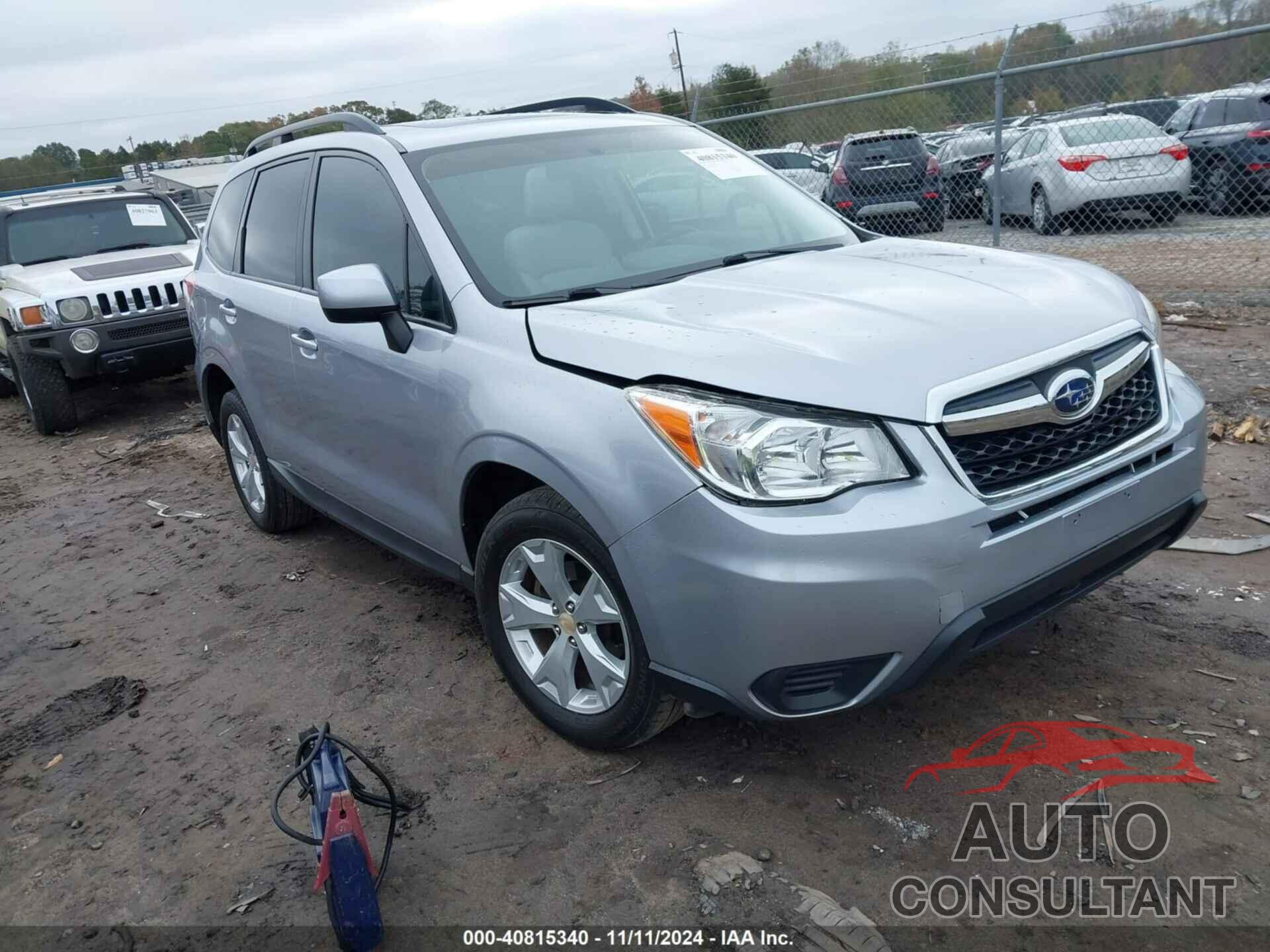 SUBARU FORESTER 2016 - JF2SJADC3GH404519