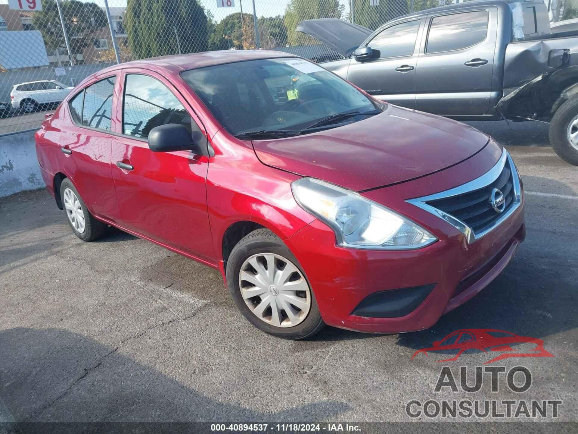 NISSAN VERSA 2015 - 3N1CN7AP5FL809544