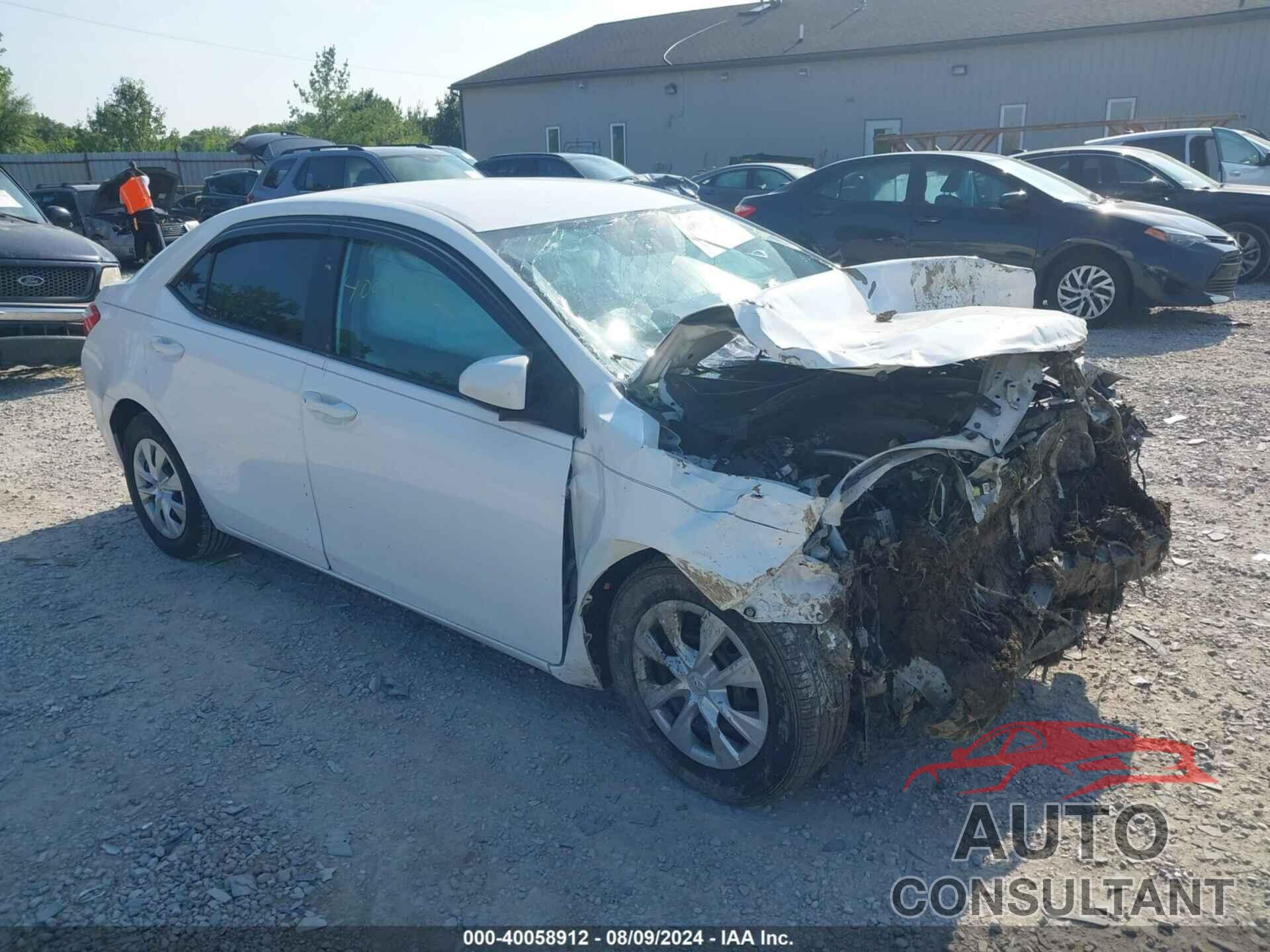 TOYOTA COROLLA 2016 - 2T1BURHEXGC484440