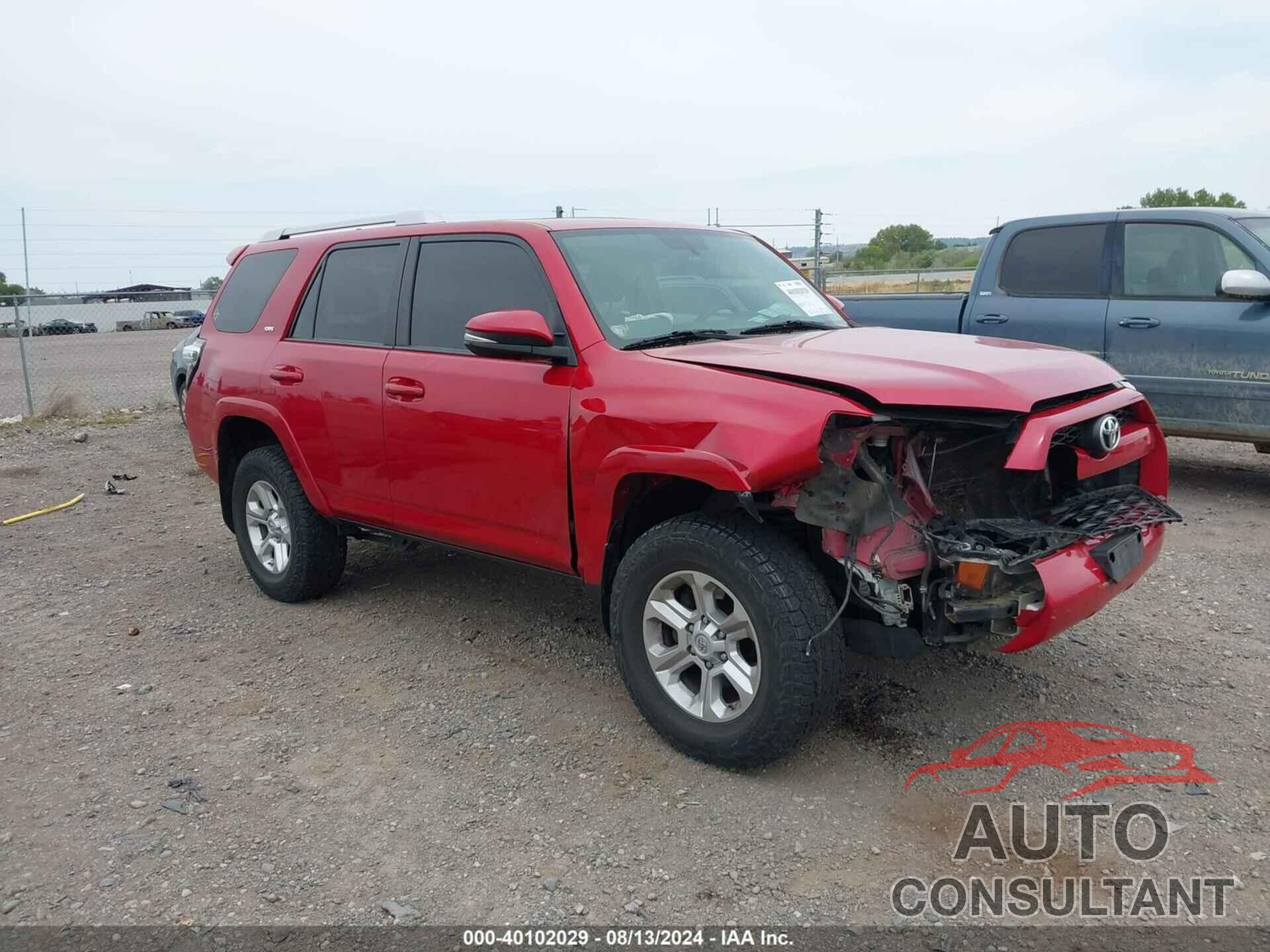 TOYOTA 4RUNNER 2018 - JTEBU5JR9J5557738