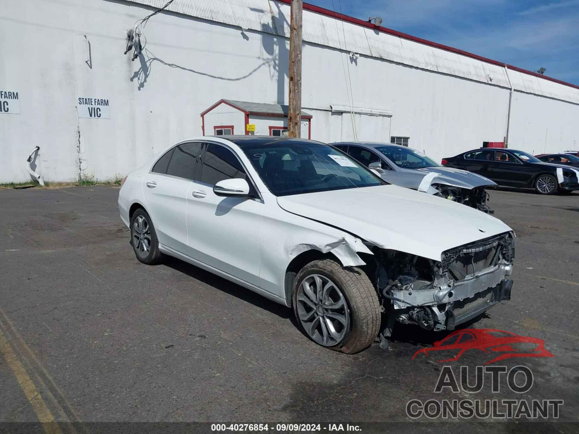 MERCEDES-BENZ C 300 2016 - 55SWF4KBXGU139416