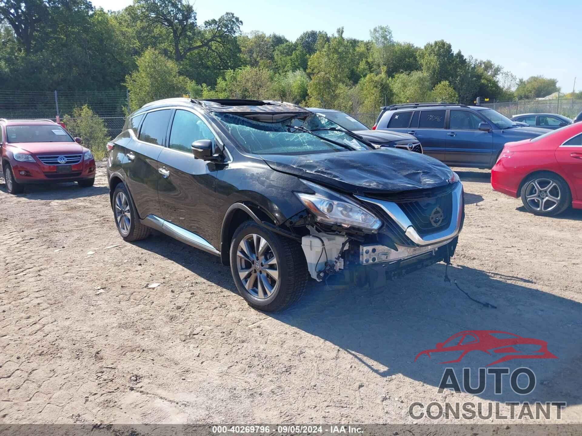 NISSAN MURANO 2015 - 5N1AZ2MHXFN230545