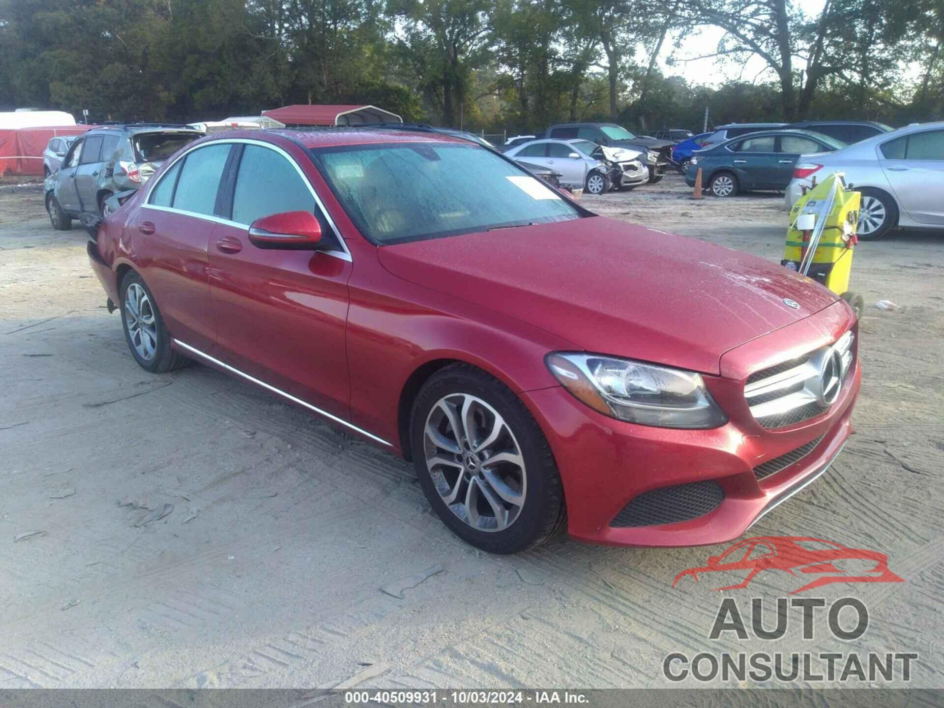 MERCEDES-BENZ C 2018 - 55SWF4JB0JU242062