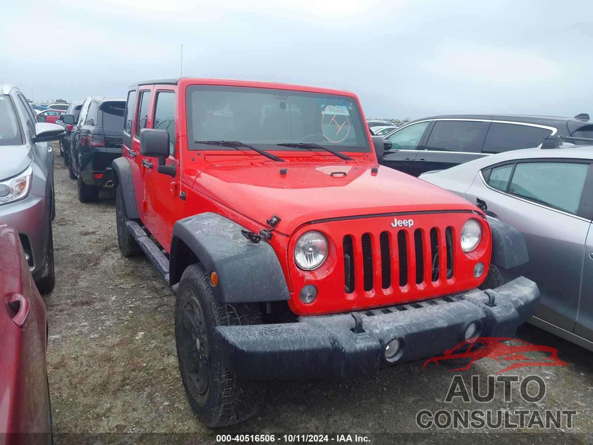 JEEP WRANGLER UNLIMITED 2015 - 1C4BJWDG1FL650432