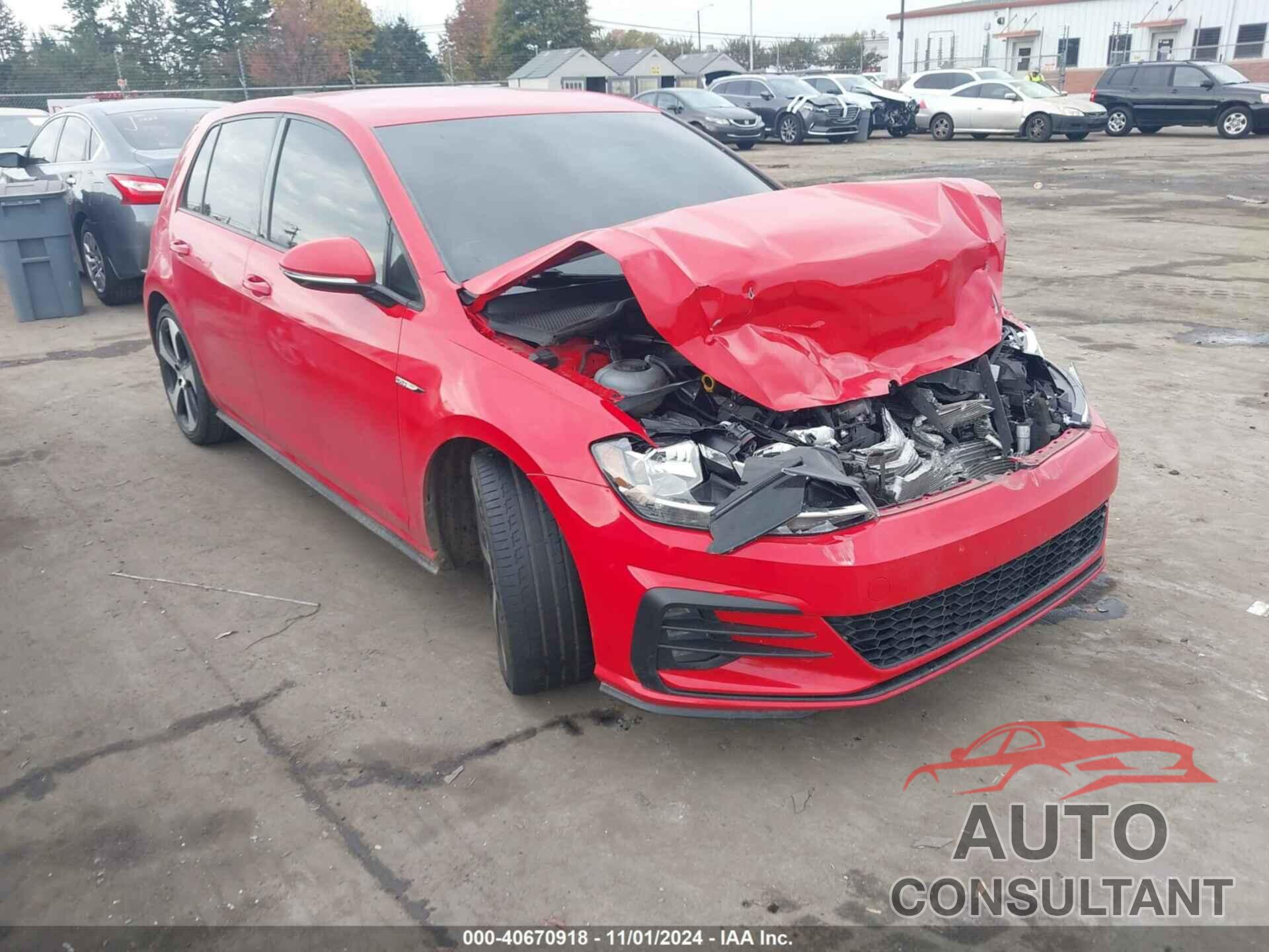 VOLKSWAGEN GOLF GTI 2018 - 3VW447AU4JM262423