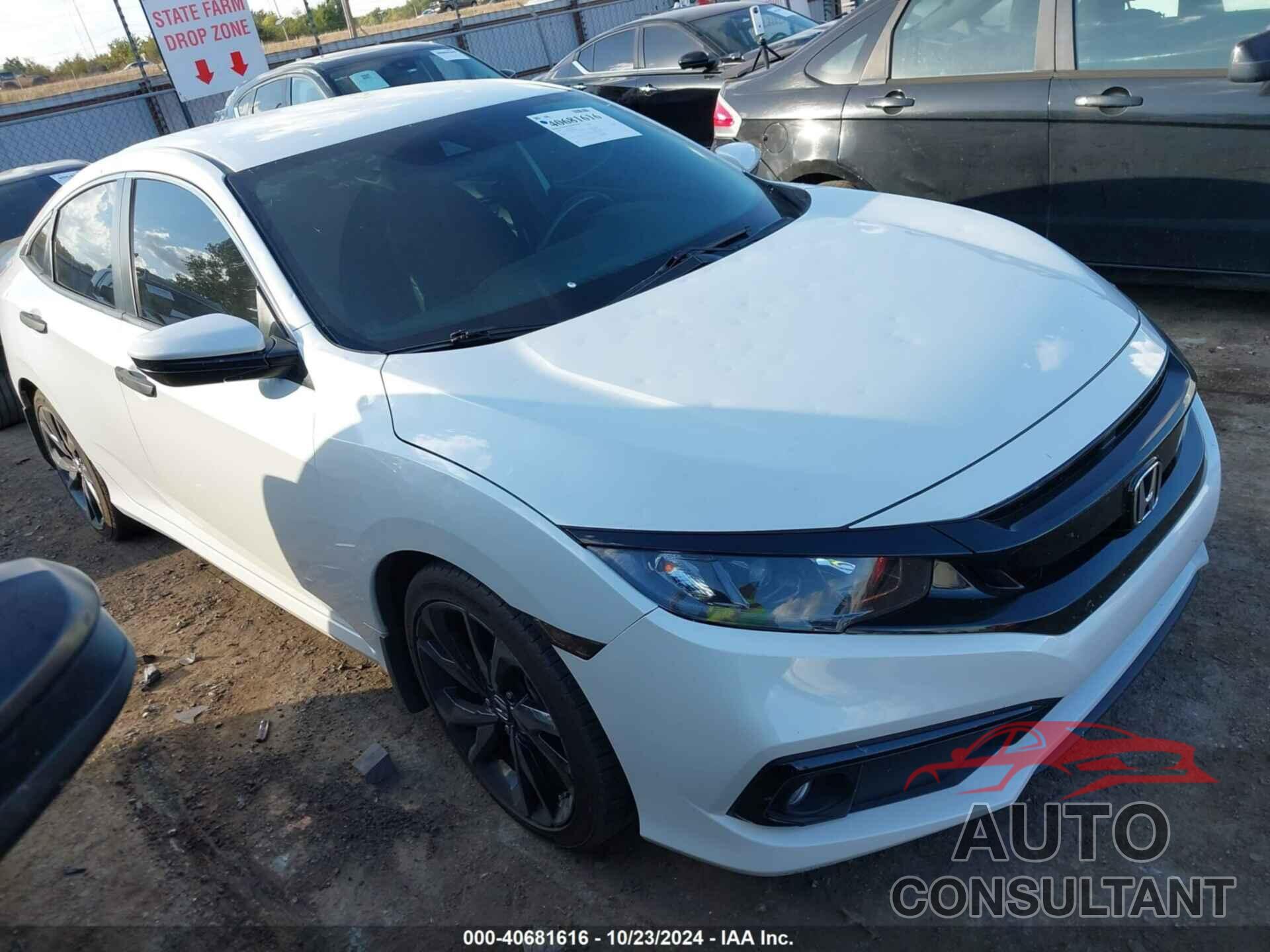 HONDA CIVIC 2019 - 19XFC2F85KE023908