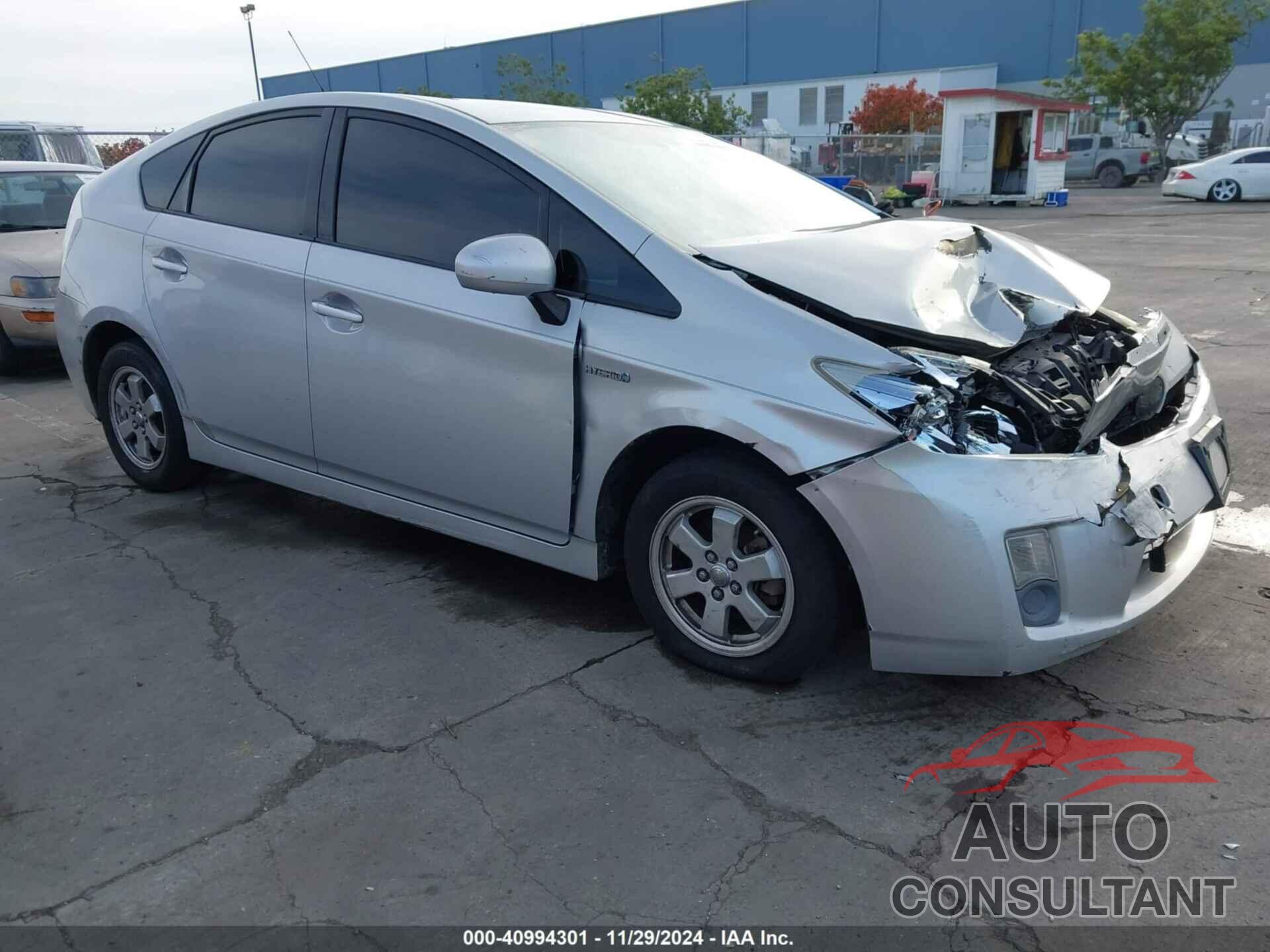 TOYOTA PRIUS 2010 - JTDKN3DU9A0108319