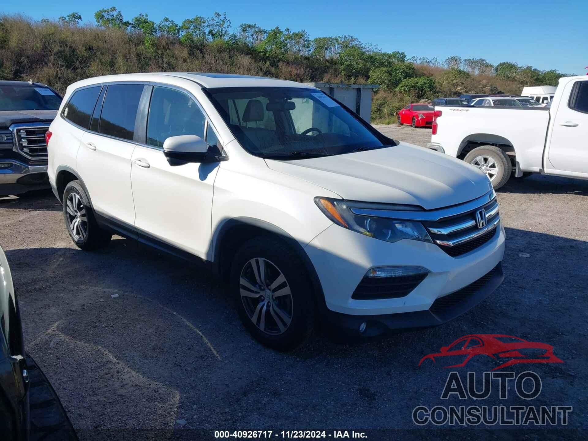 HONDA PILOT 2018 - 5FNYF6H54JB055168