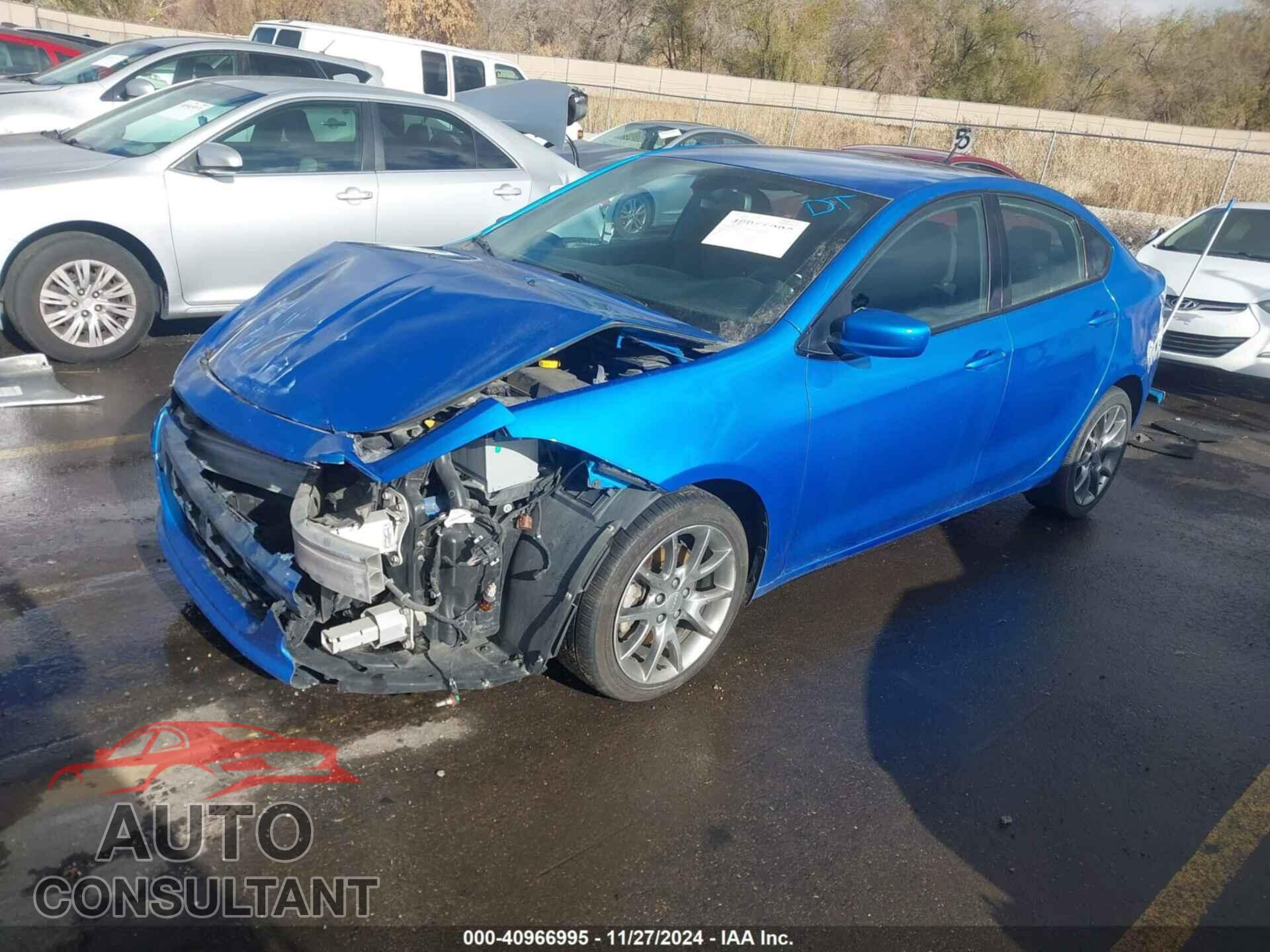 DODGE DART 2015 - 1C3CDFBB5FD173893