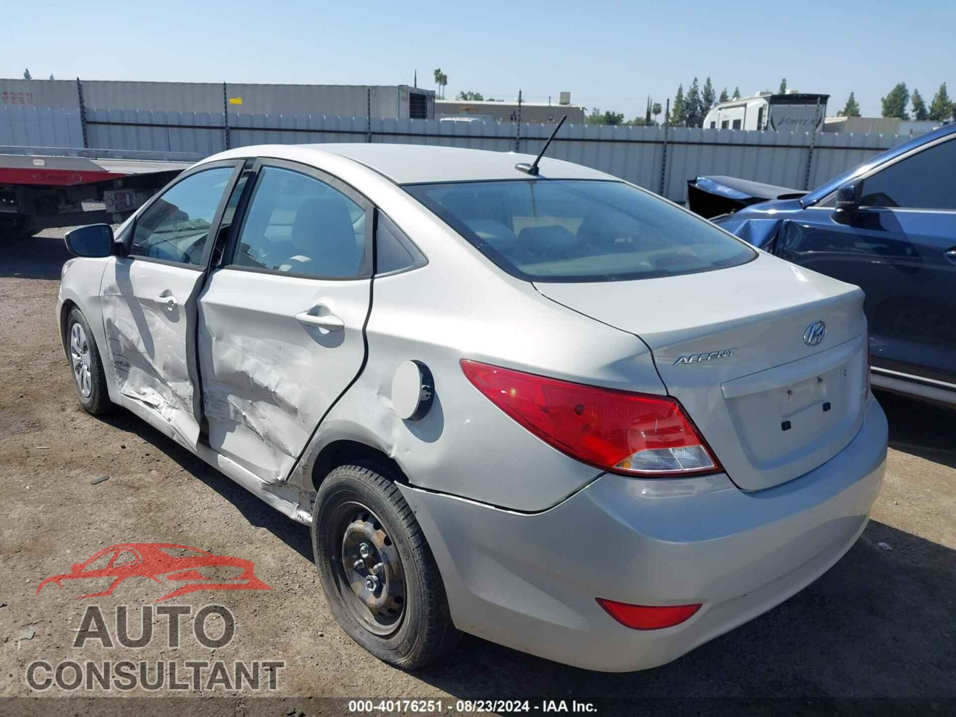 HYUNDAI ACCENT 2016 - KMHCT4AE2GU123786